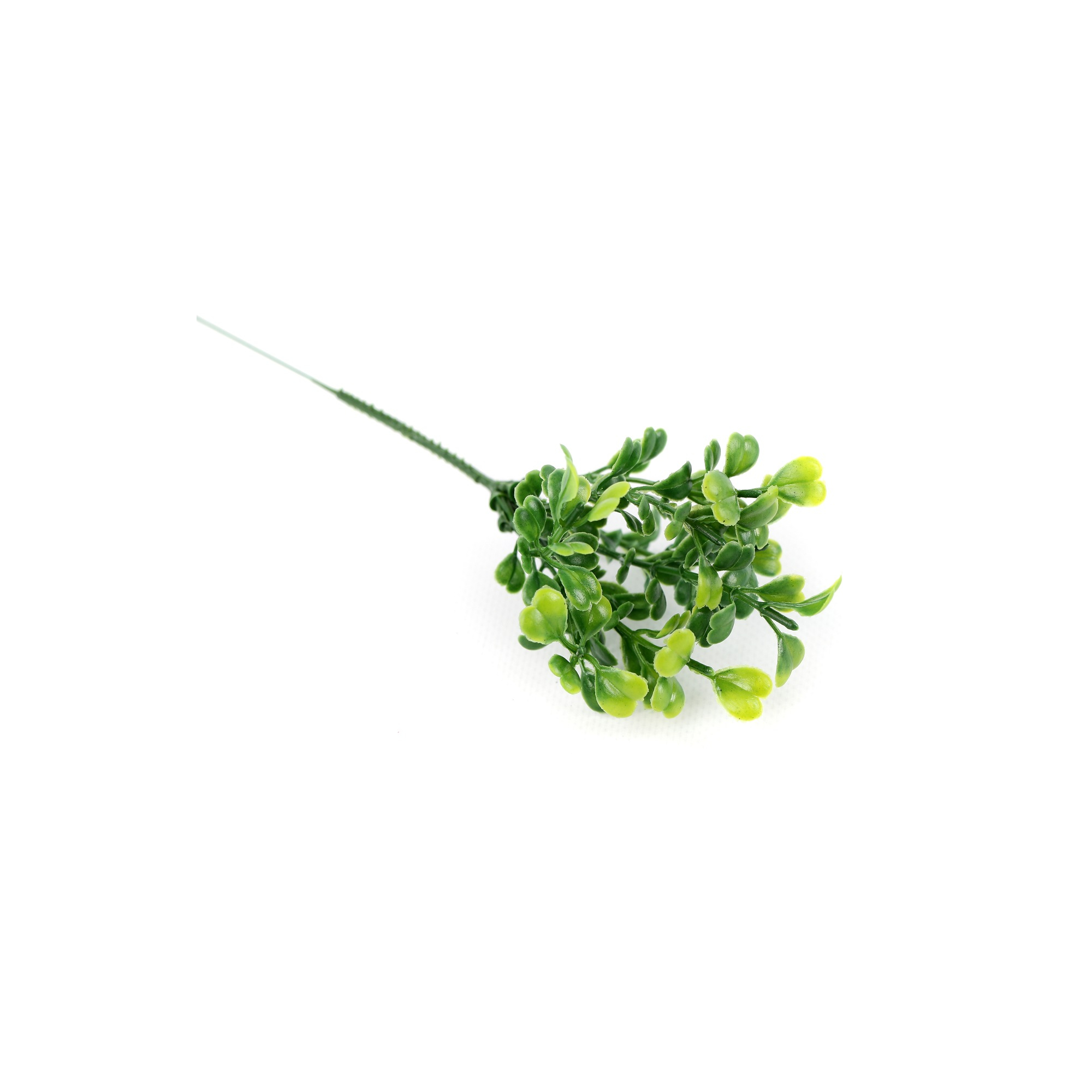 Selyemvirág buxus csokor 20cm s/6 zöld