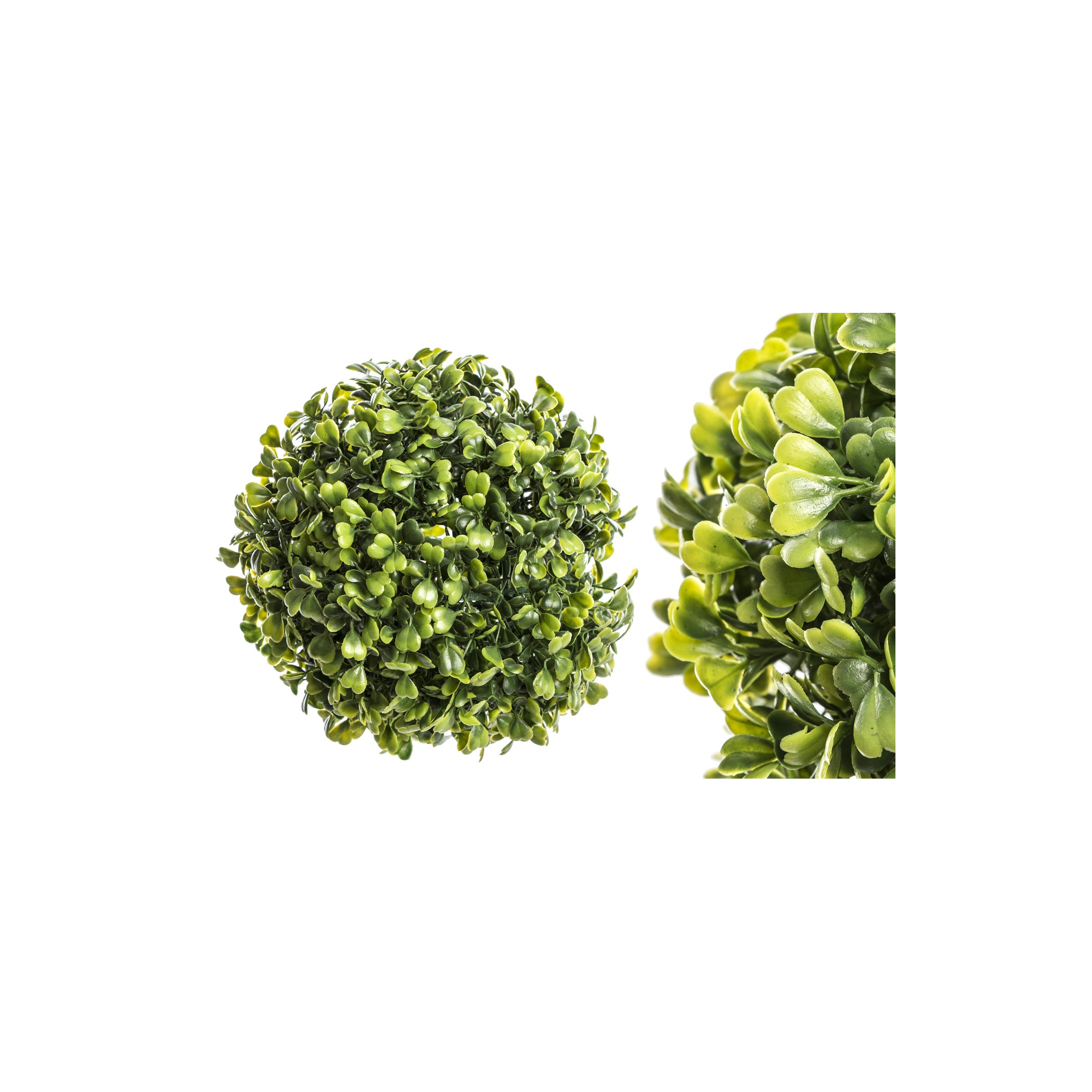 Selyemvirág buxus gömb D18 zöld