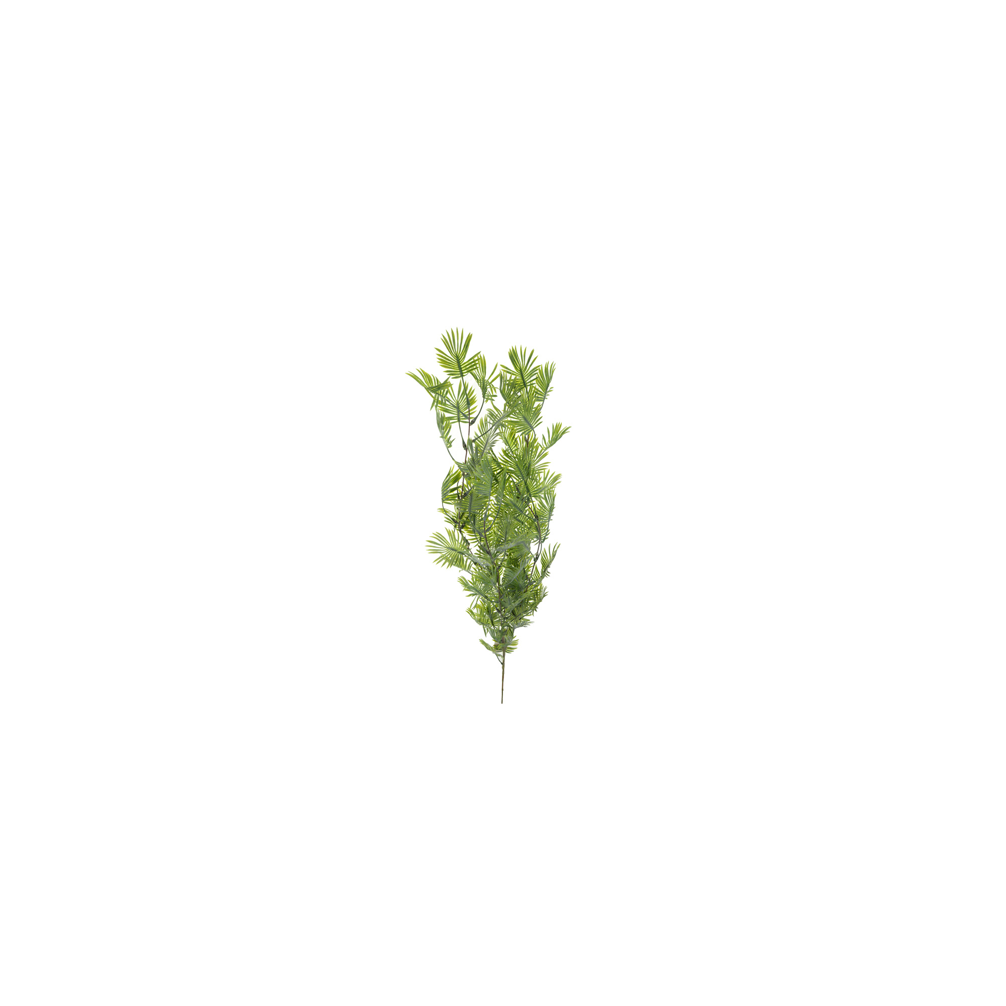 Selyemvirág csüngő ág 110cm zöld