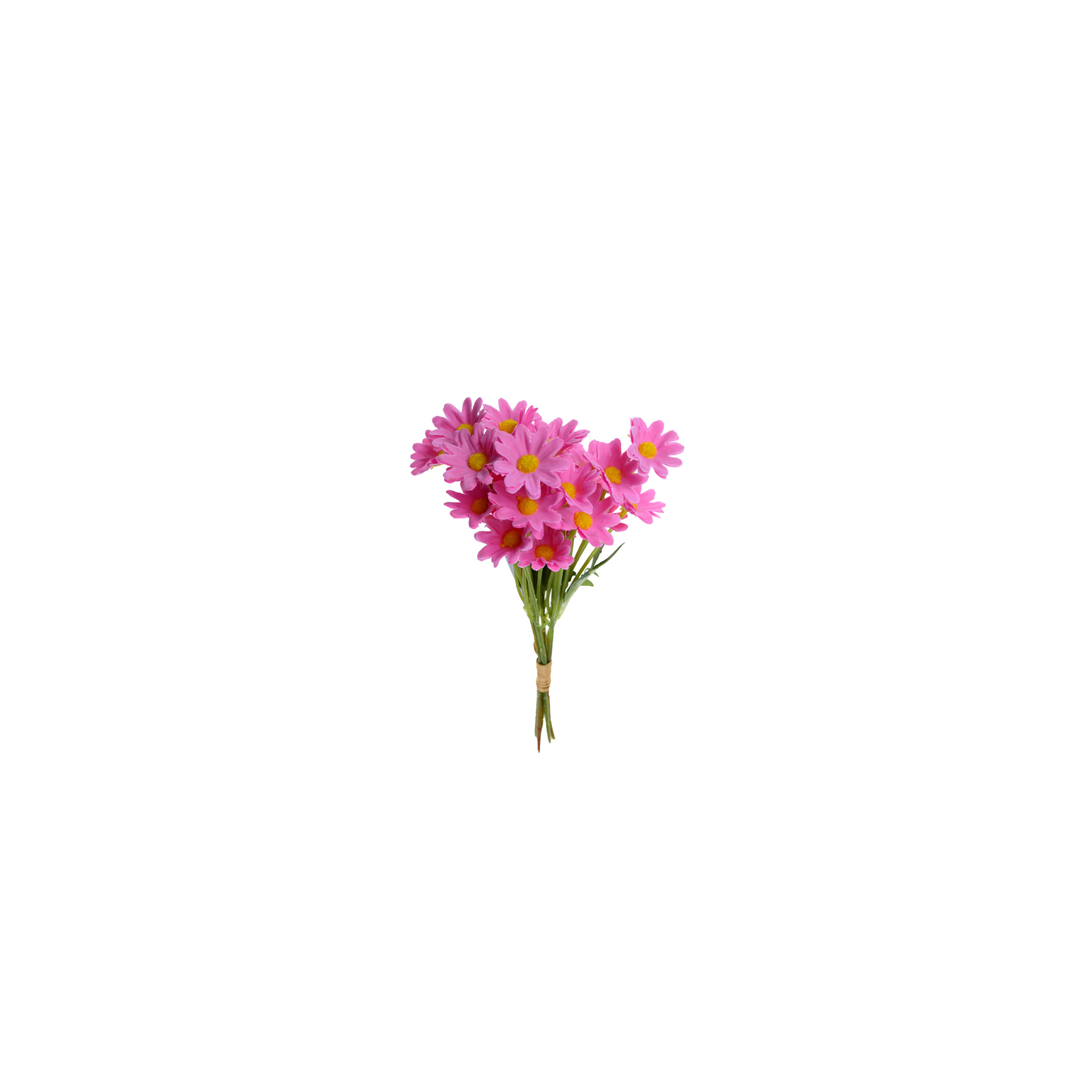 Selyemvirág százszorszép csokor 32cm 6fej pink