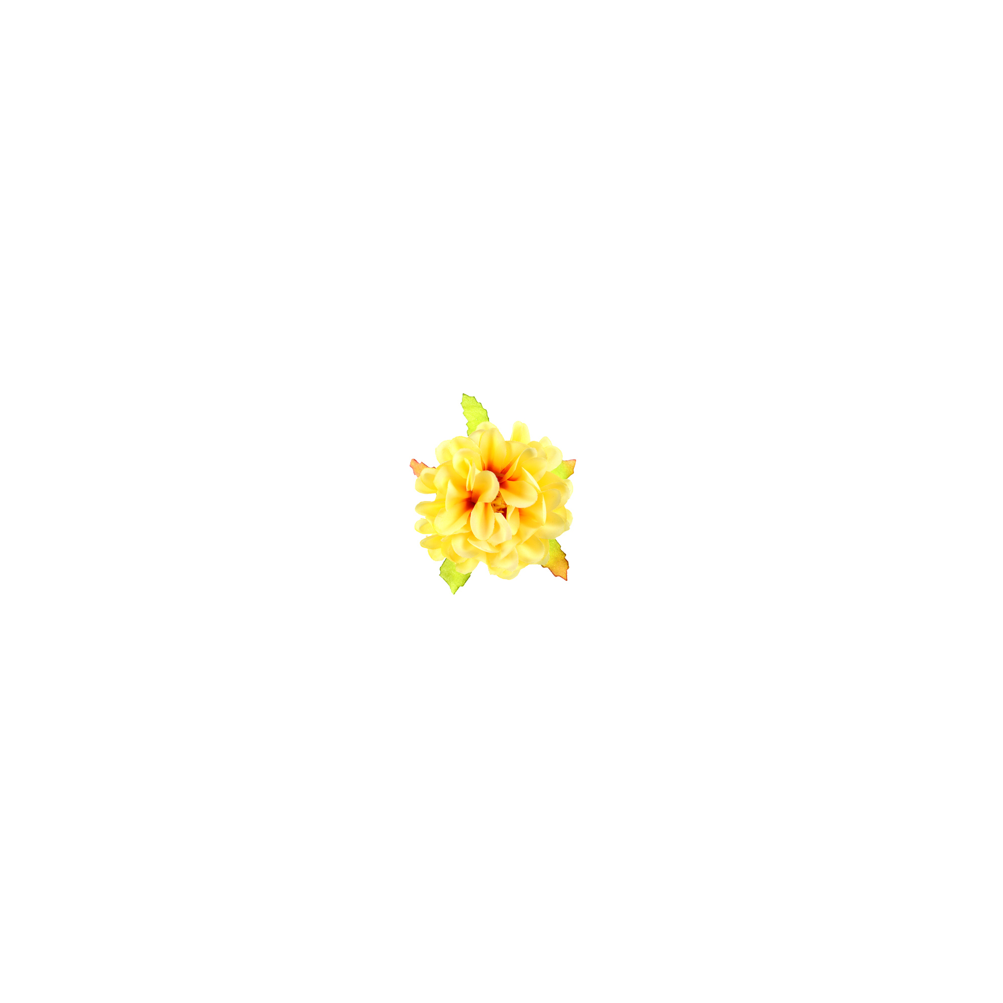 Selyemvirág dália fej 9cm krém