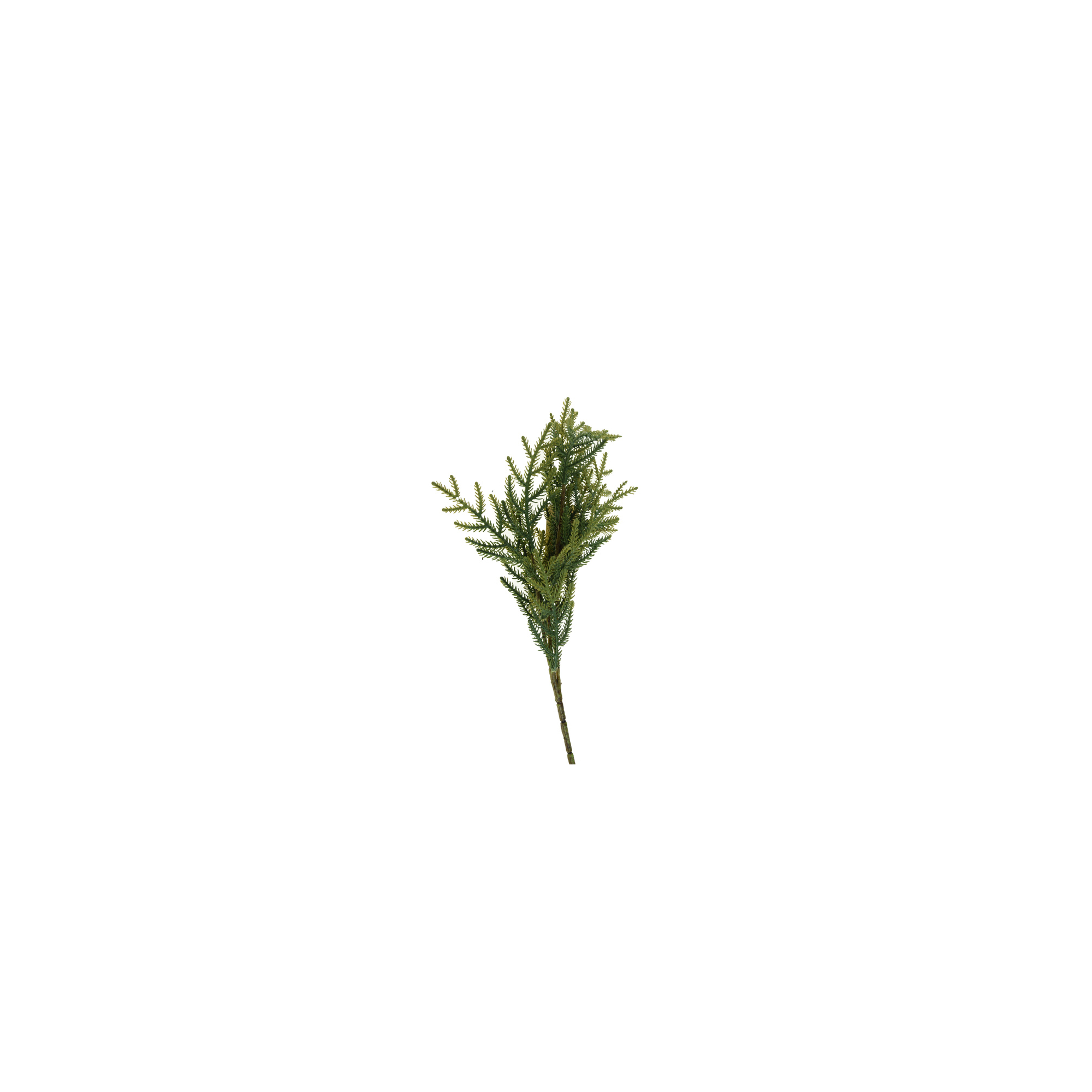 Selyemvirág fenyő ág 47cm zöld
