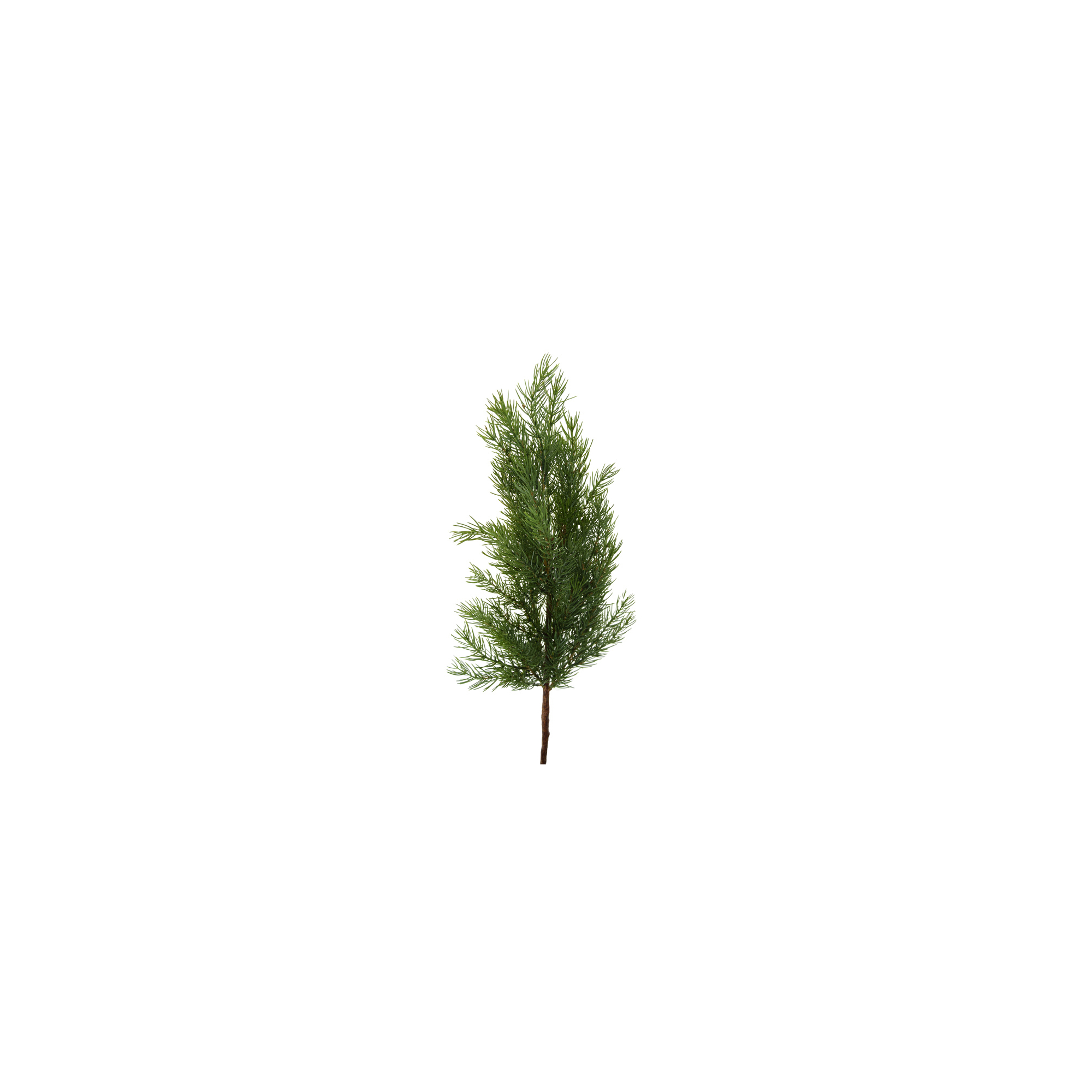 Selyemvirág fenyőág 90cm zöld