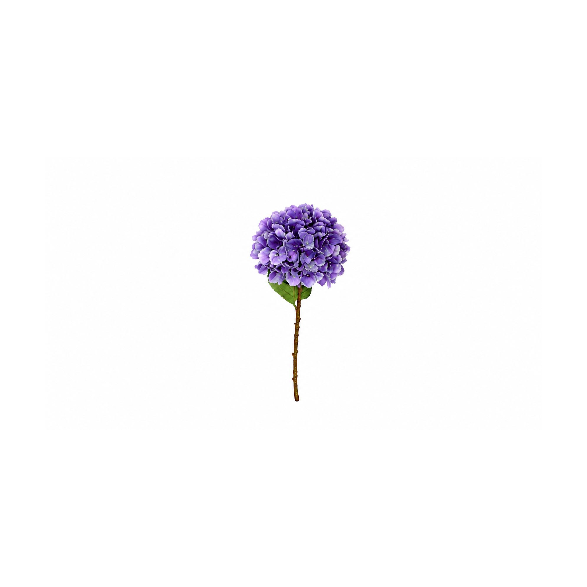 Selyemvirág hortenzia 70cm lila