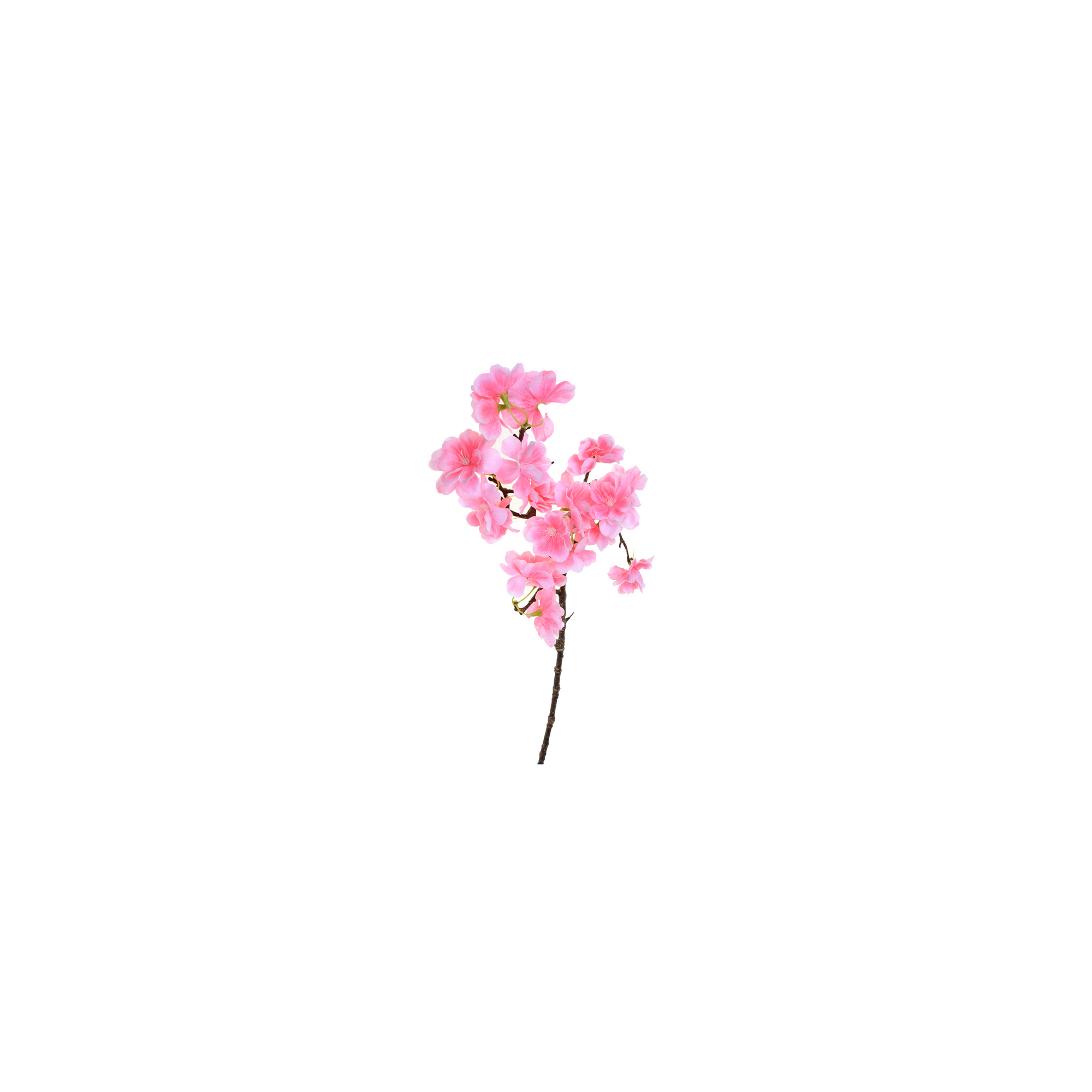 Selyemvirág japán cseresznye ág 55CM rózsaszín