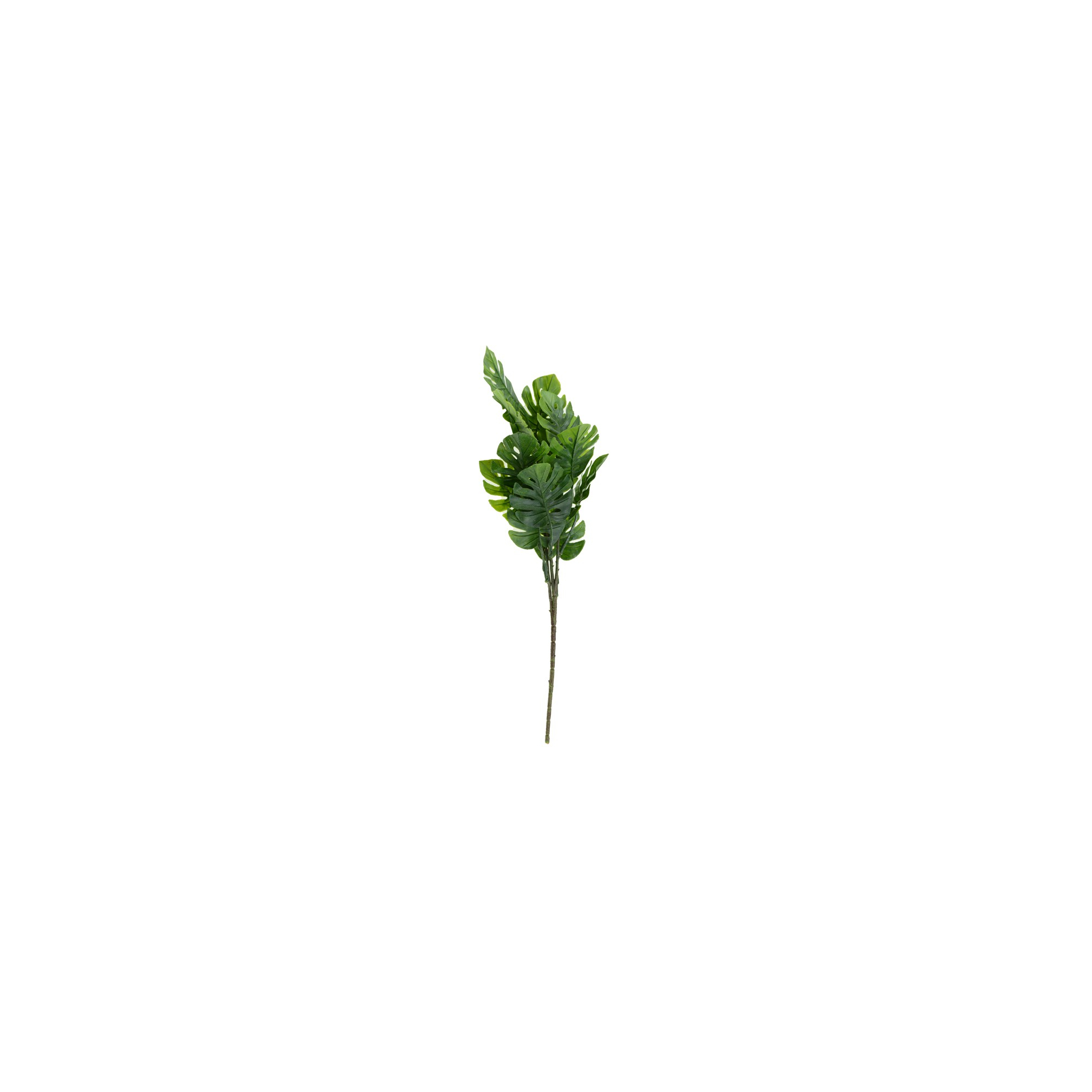 Selyemvirág levél csokor 48cm zöld