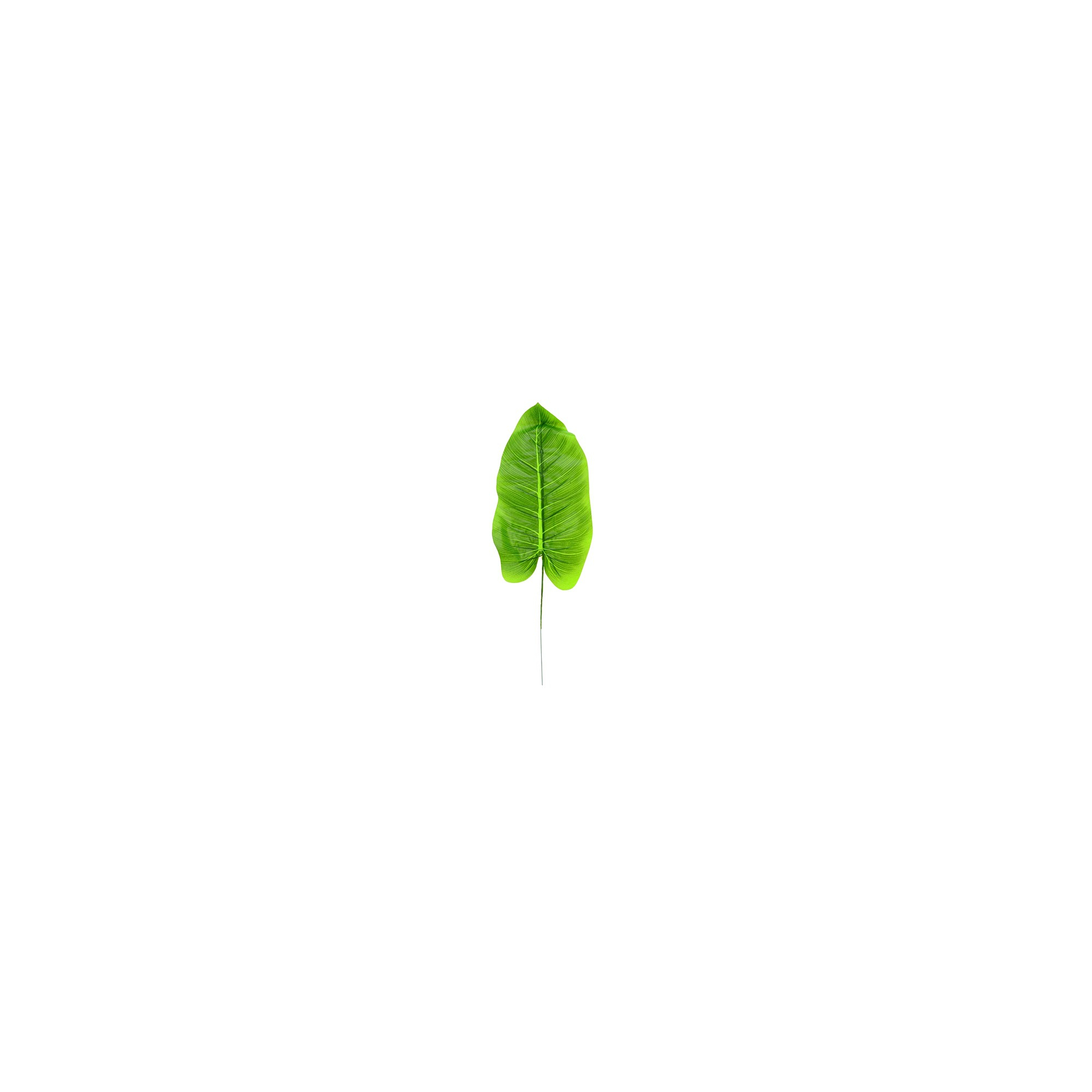 Selyemvirág ficus levél 34*12 H47cm s/10 zöld