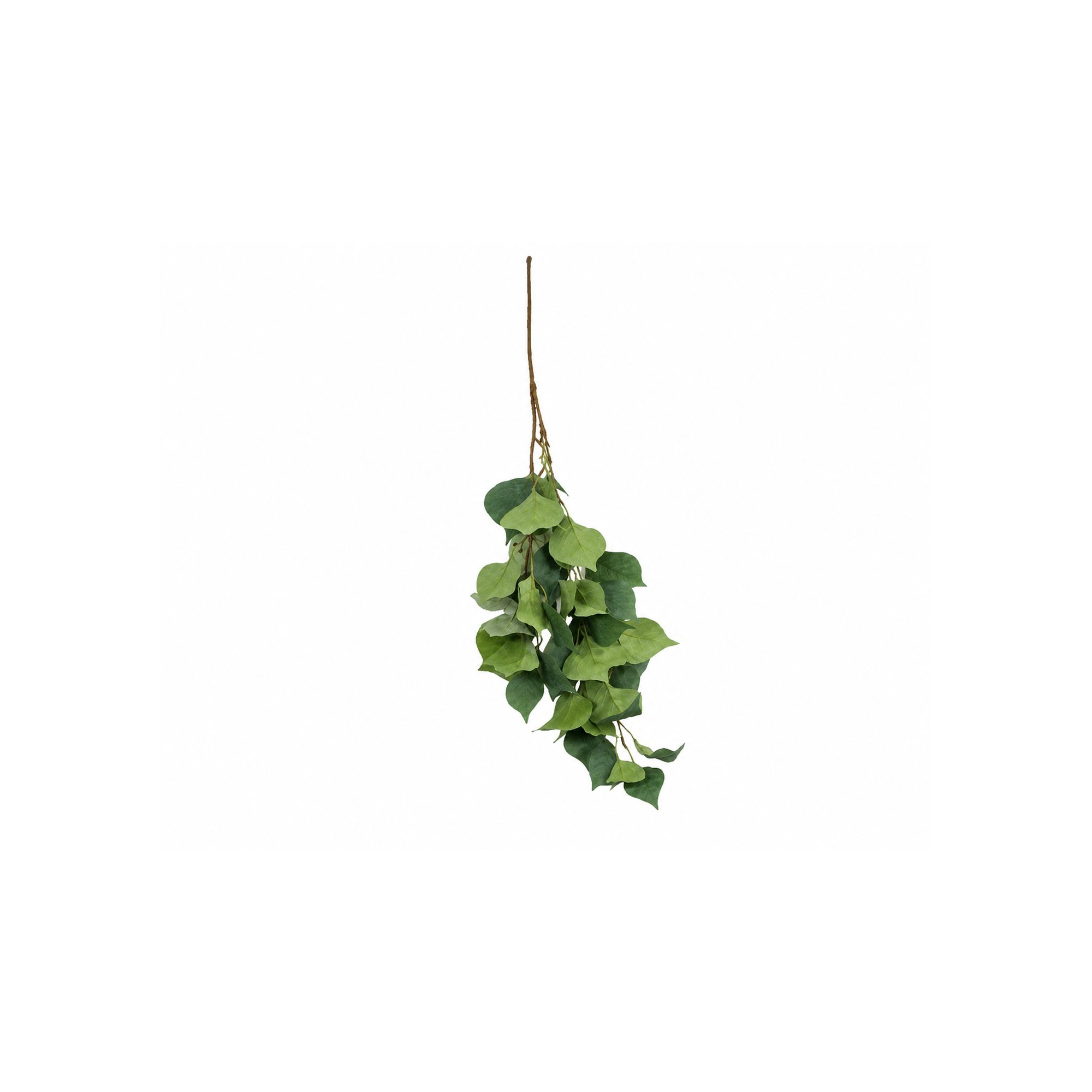 Selyemvirág leveles ág 80cm zöld