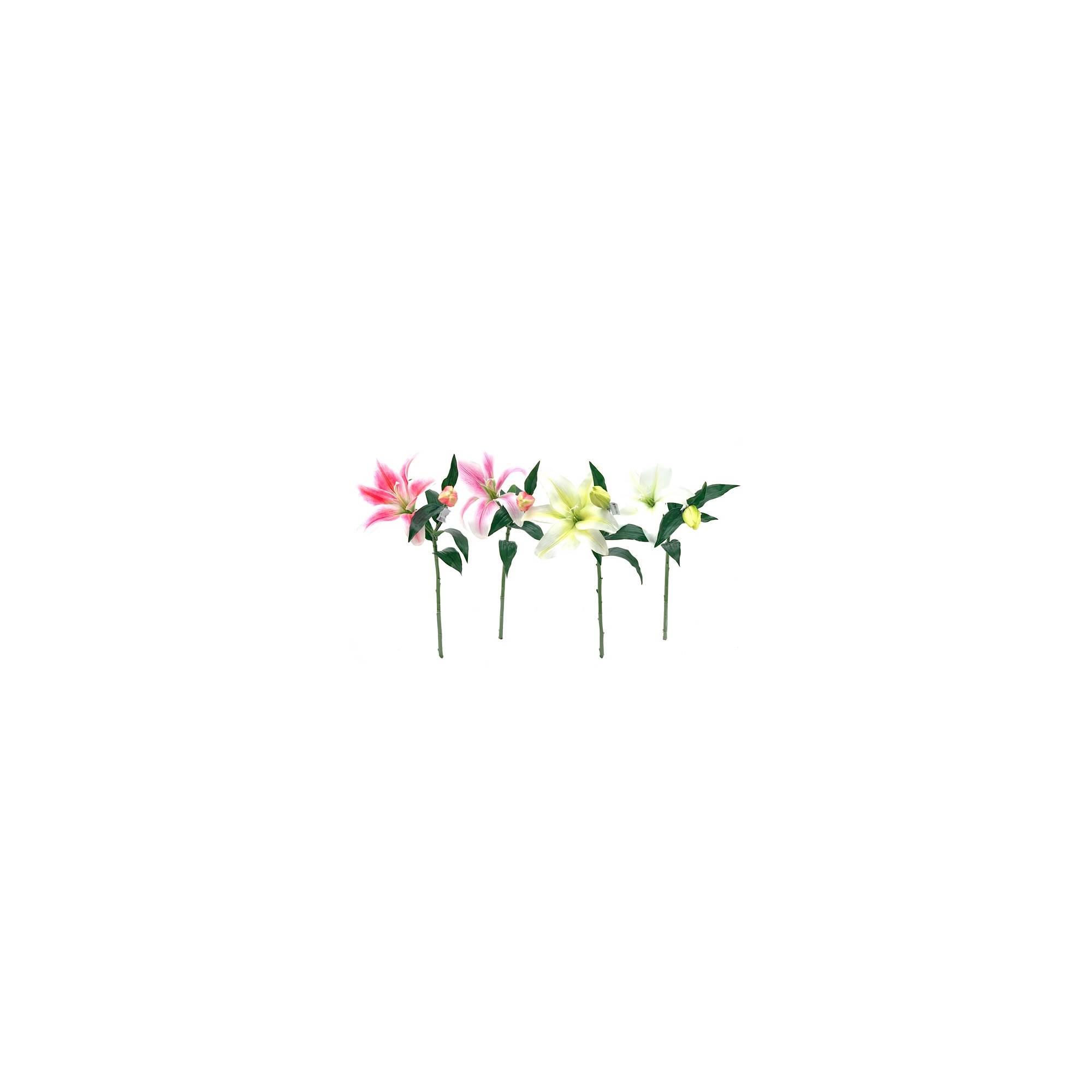 Selyemvirág liliom 68cm pink