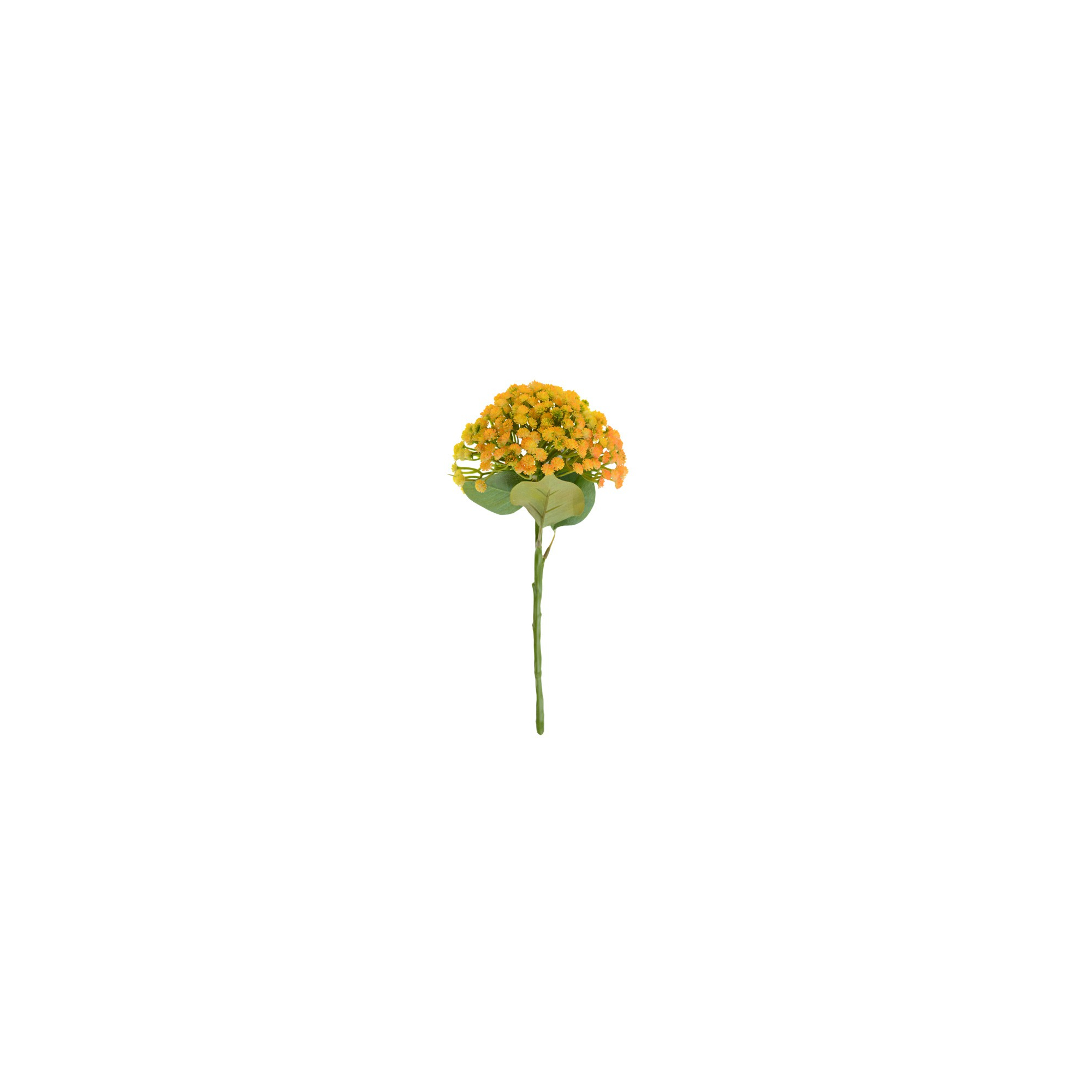 Selyemvirág mini 33 cm sárga