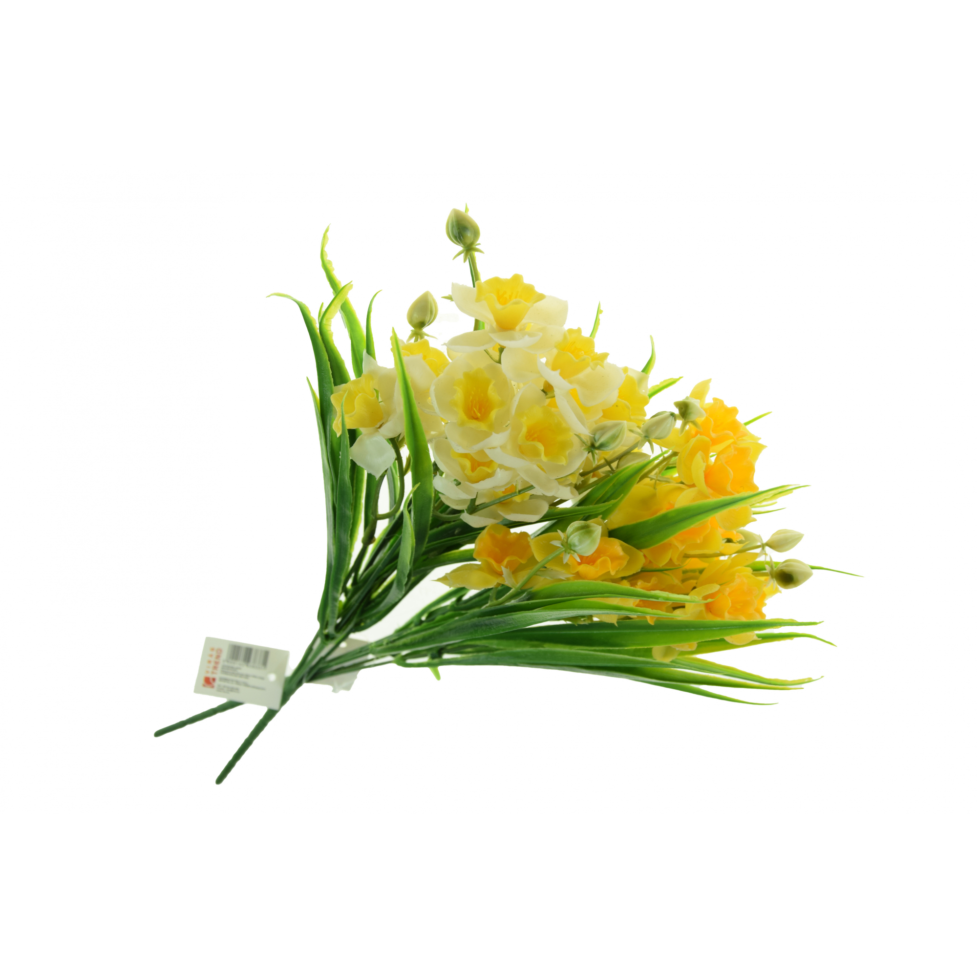 Selyemvirág nárcisz 38cm 2féle sárga