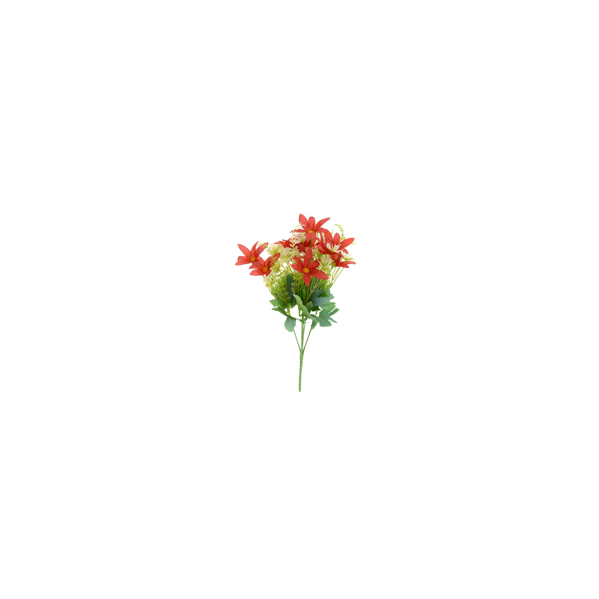 Selyemvirág oncidium 30 cm piros