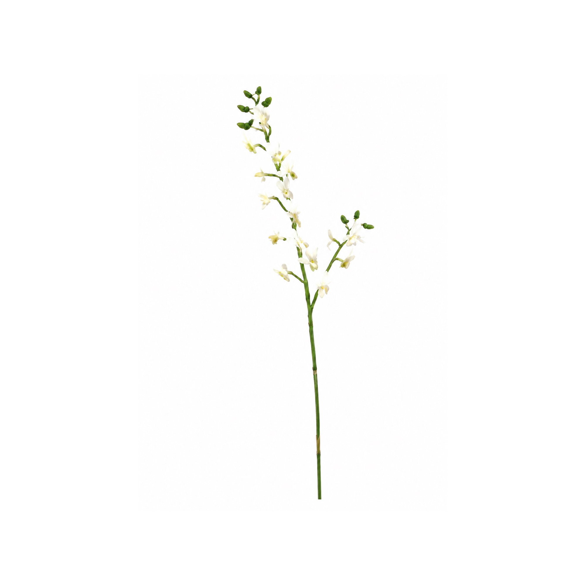 Selyemvirág orchidea 34cm fehér