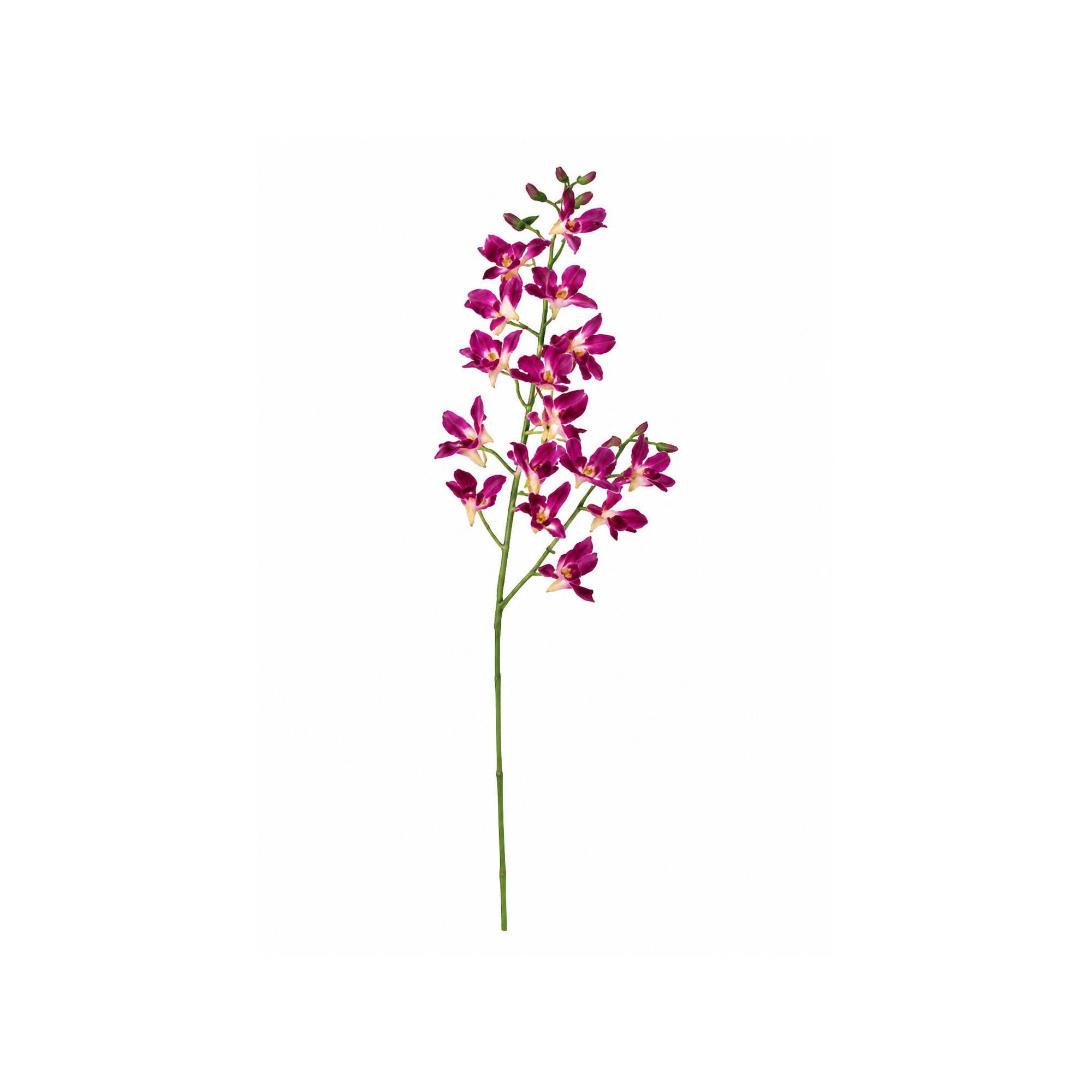 Selyemvirág orchidea 34cm lila
