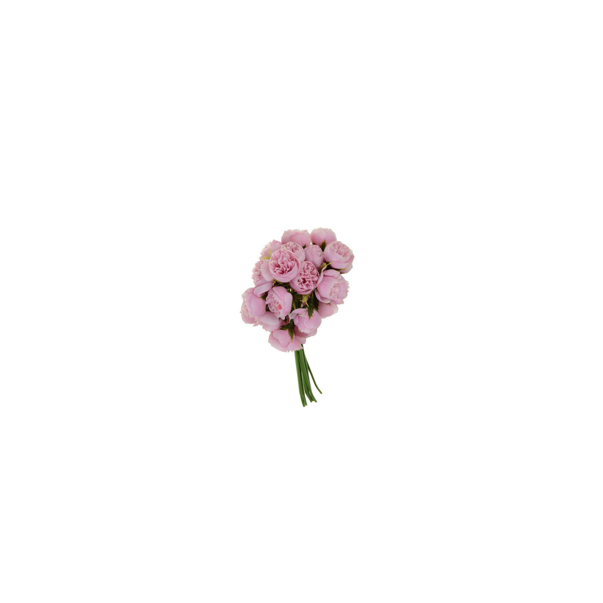 Selyemvirág peoniacsokor 30cm mix mályva