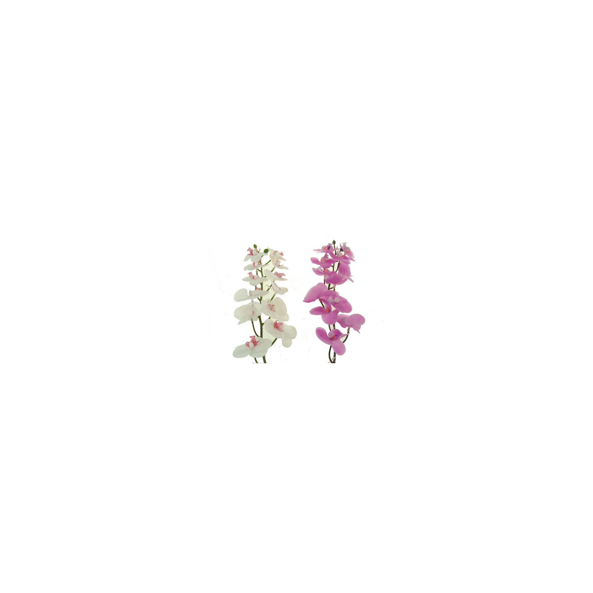 Selyemvirág phalaenopsis 58cm 12 fejes 2 szín