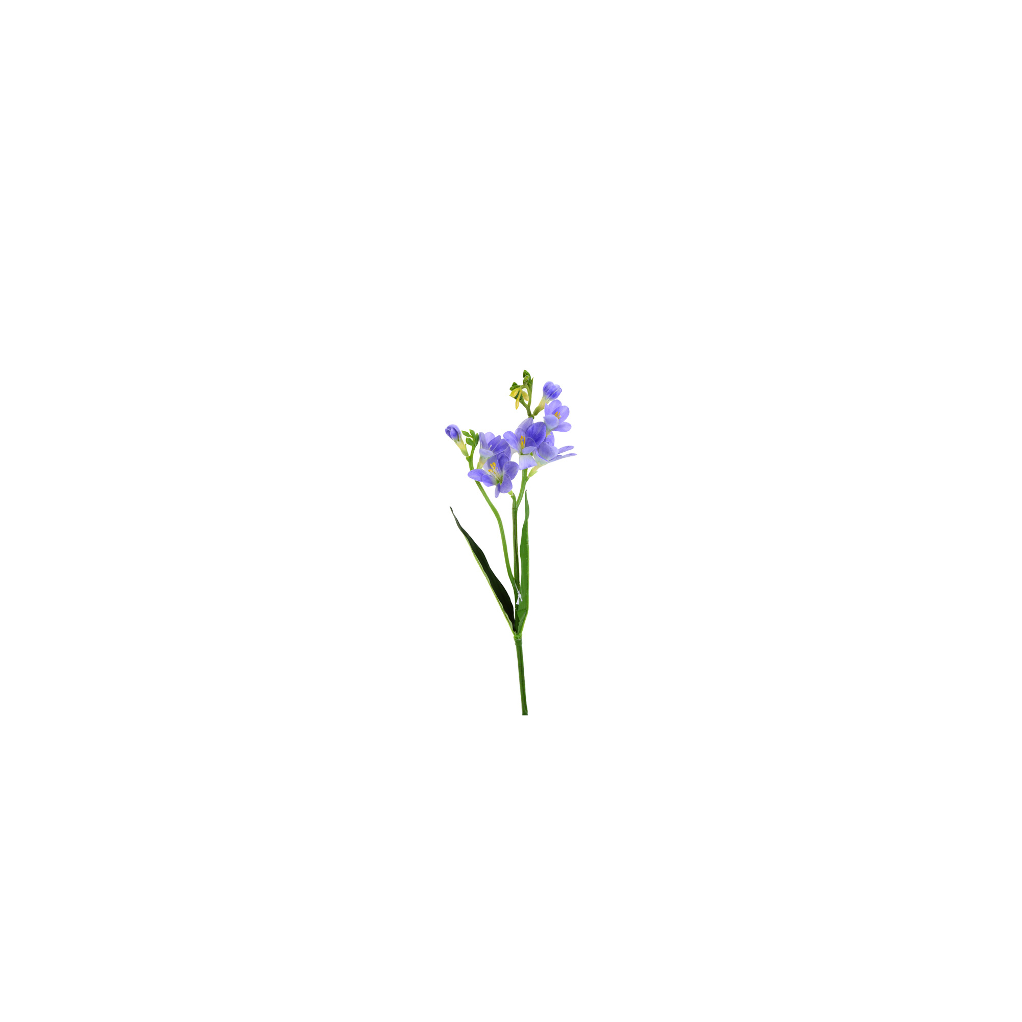 Selyemvirág férézia szálas 59CM lila