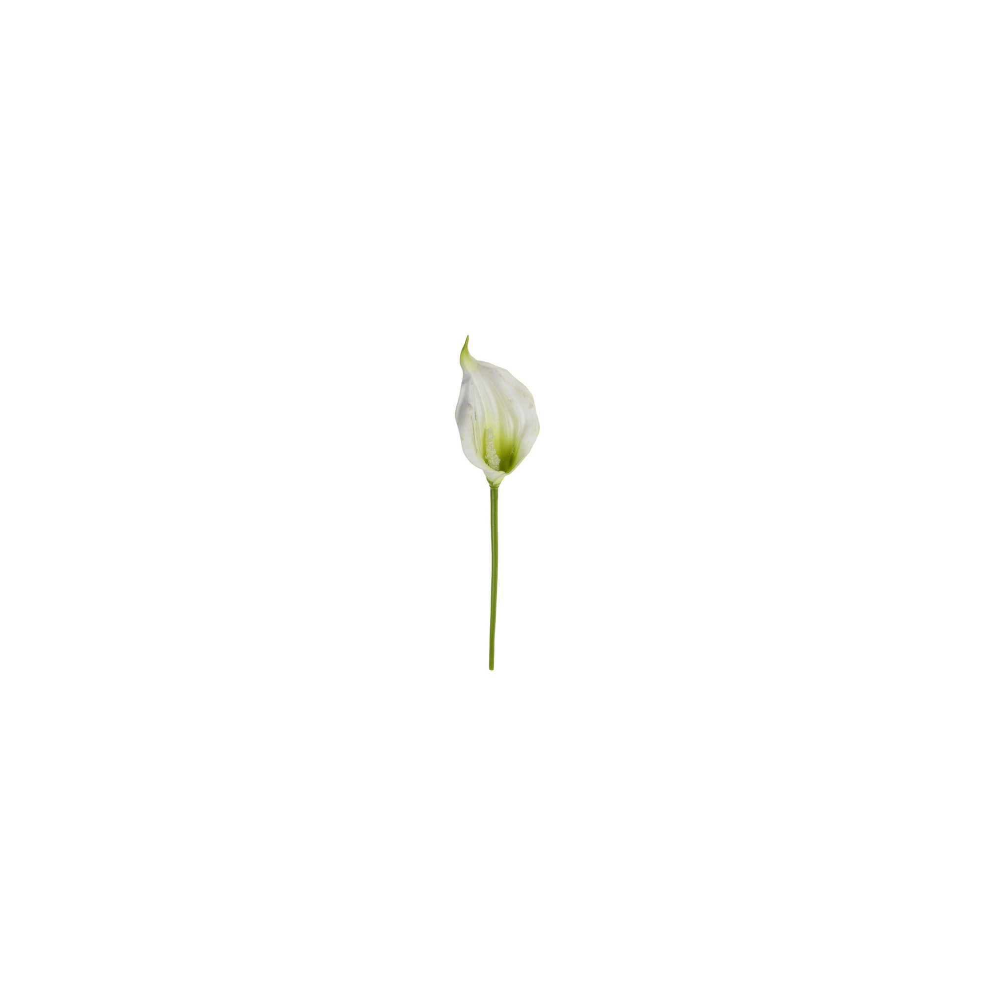 Selyemvirág kála szálas 33cm krém