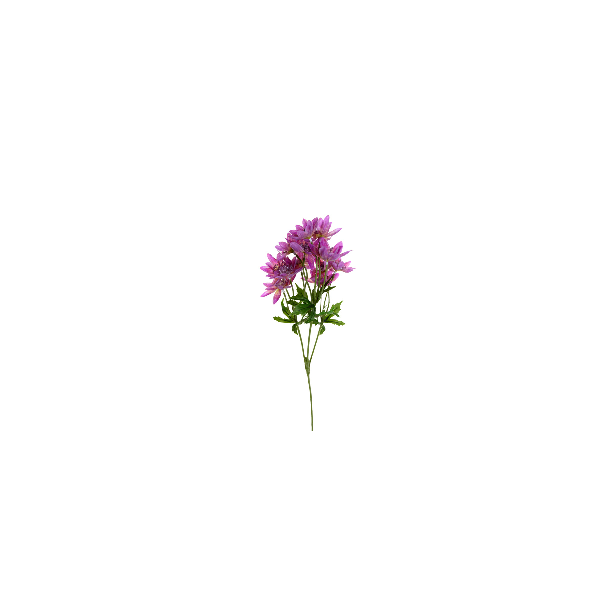 Selyemvirág kökörcsin szálas 66CM pink