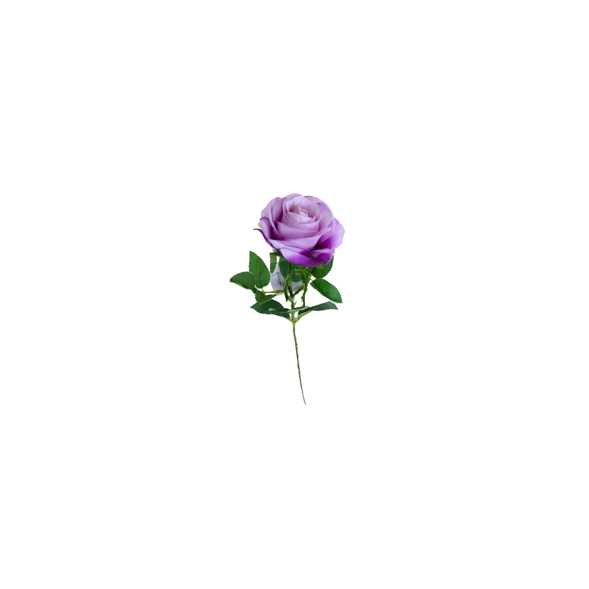 Selyemvirág szálas rózsa 56cm lila