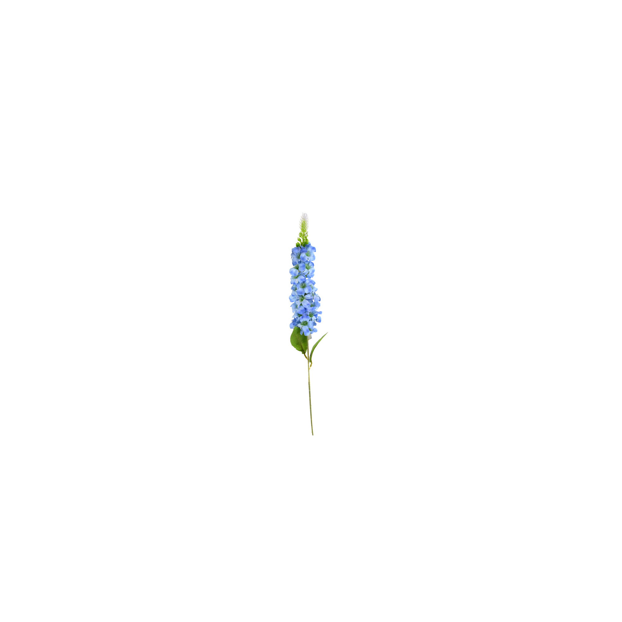 Selyemvirág szarkaláb szálas 73cm kék
