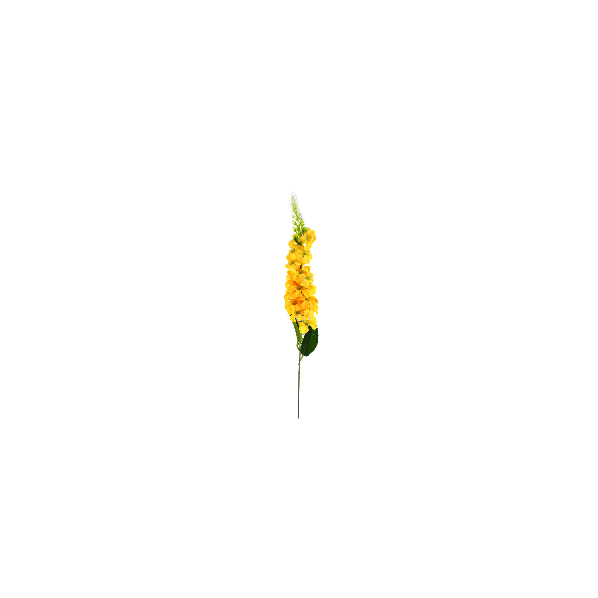 Selyemvirág szarkaláb szálas 73cm sárga