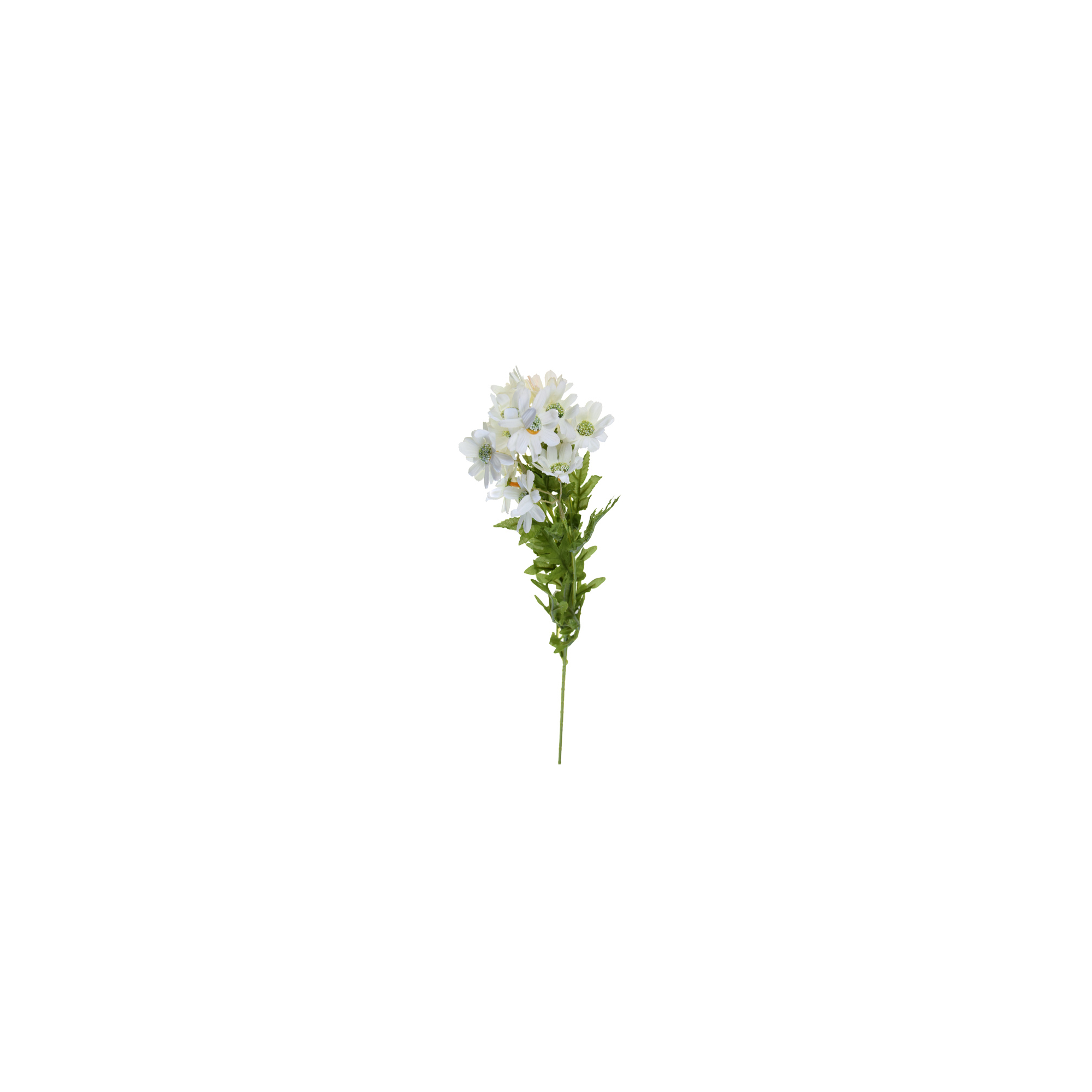 Selyemvirág krizantém 53cm fehér