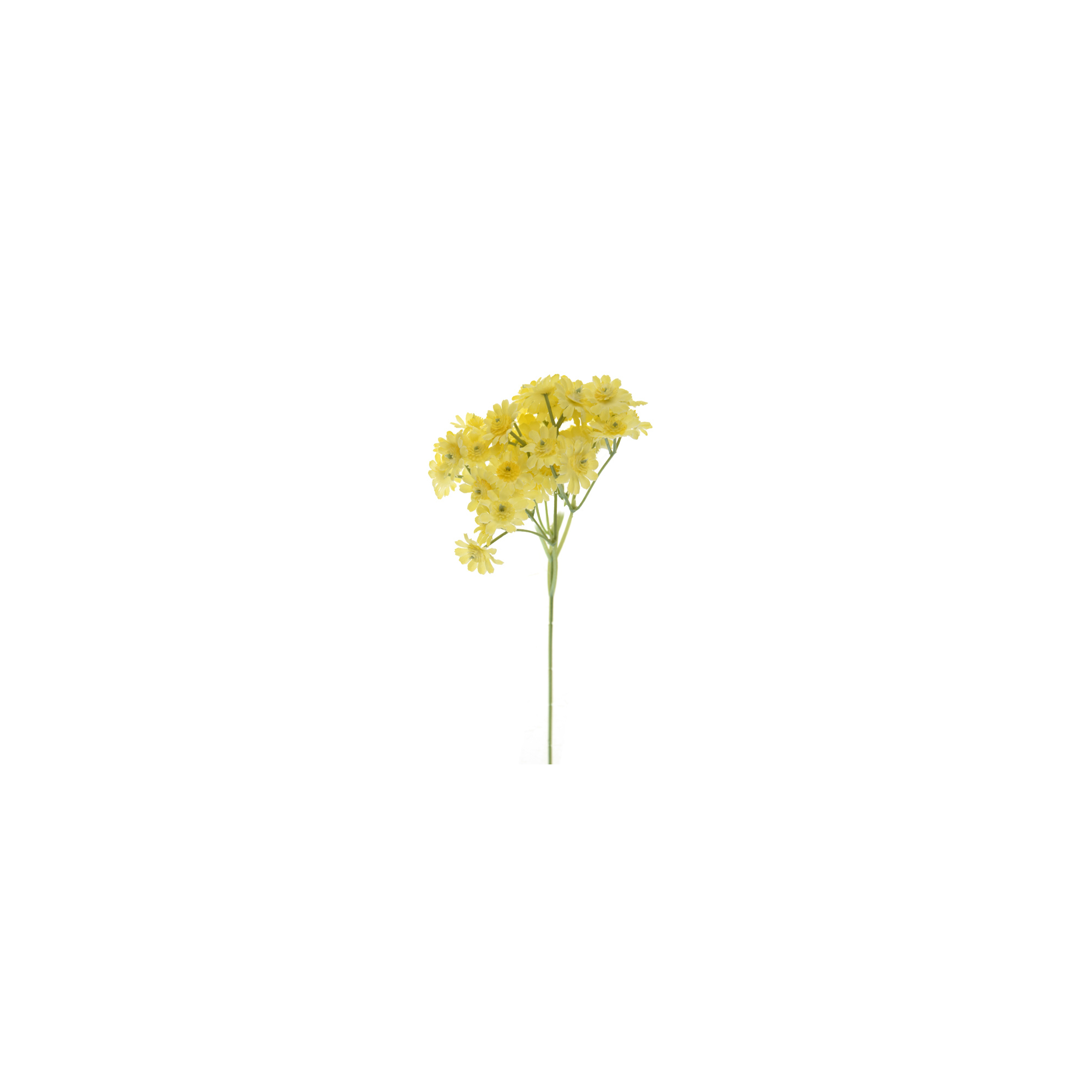 Selyemvirág százszorszép csokor 32cm sárga