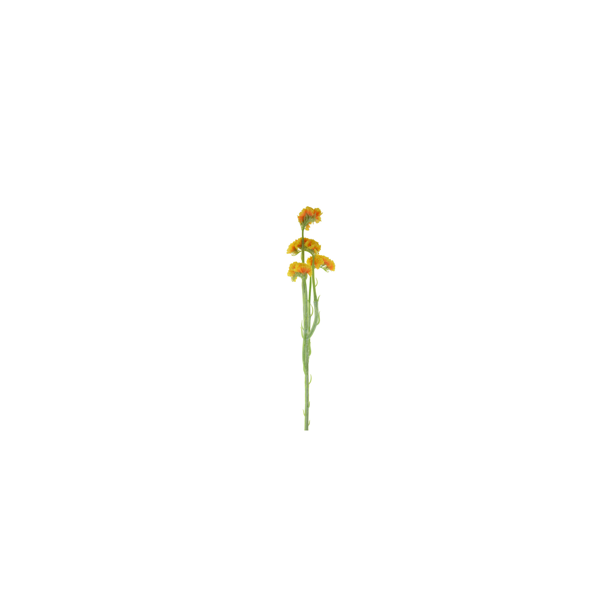 Selyemvirág sóvirág 63cm narancs