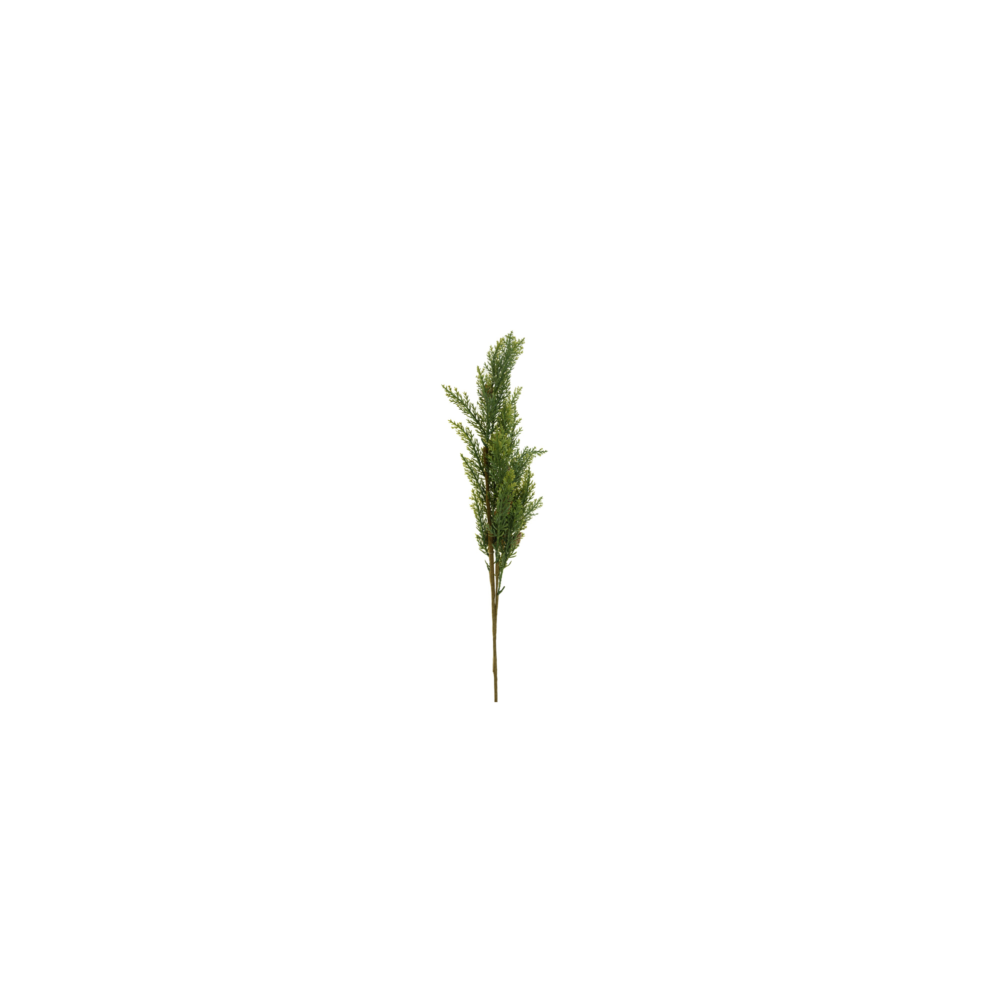 Selyemvirág tuja ág 85cm zöld