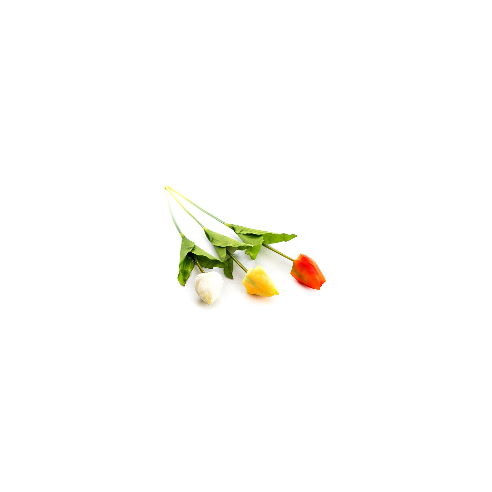 Selyemvirág tulipán szálas többszín