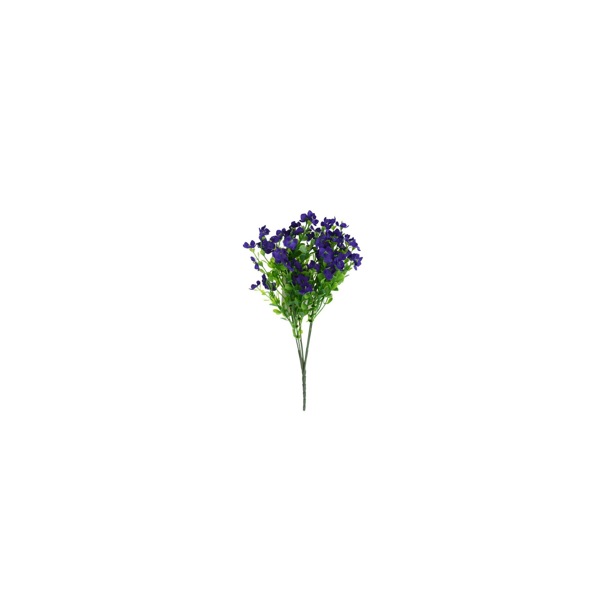 Selyemvirágcsokor 31 cm mini virágokkal s.lila
