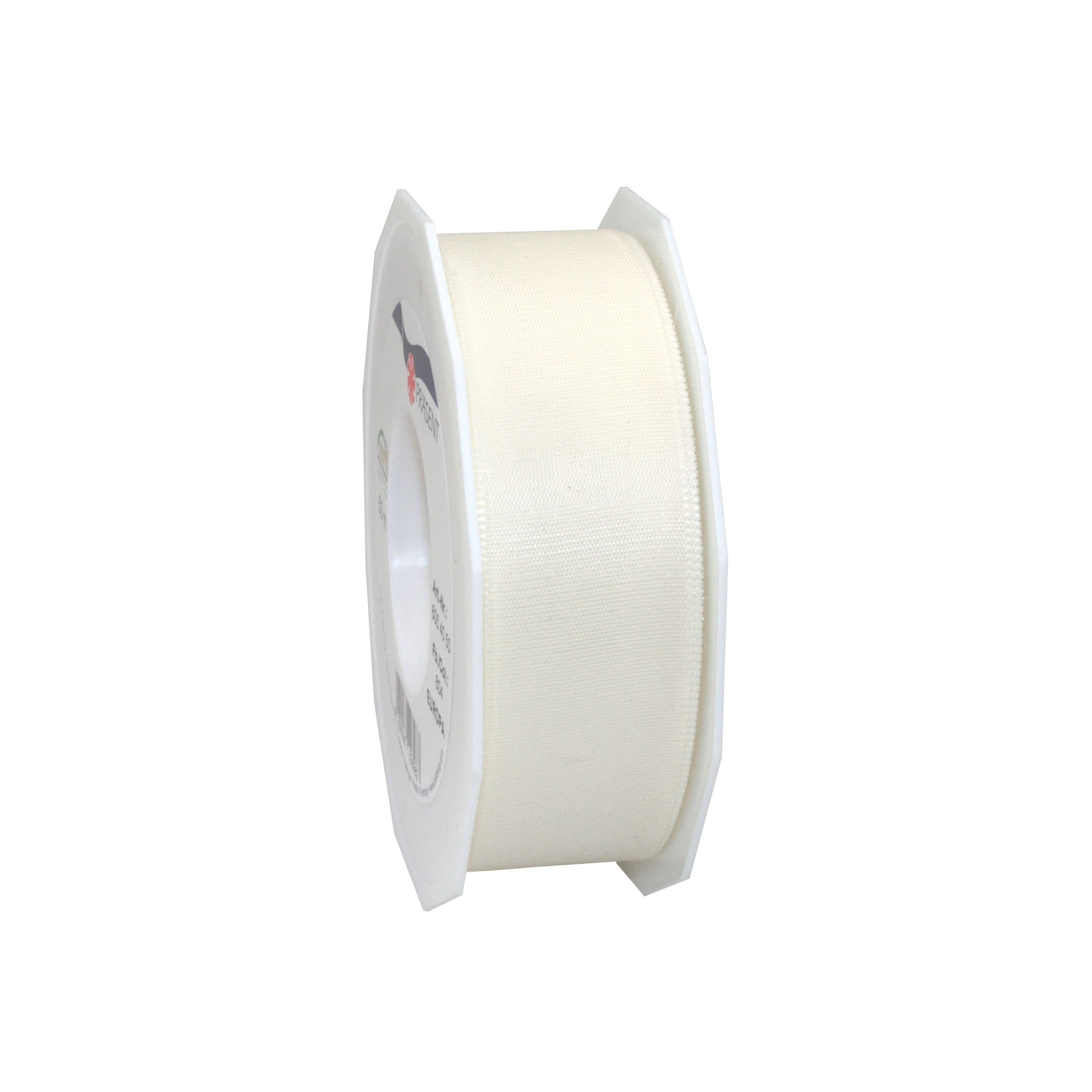 Szalag poliészter 40mm-50m EUROPA elefántcsont