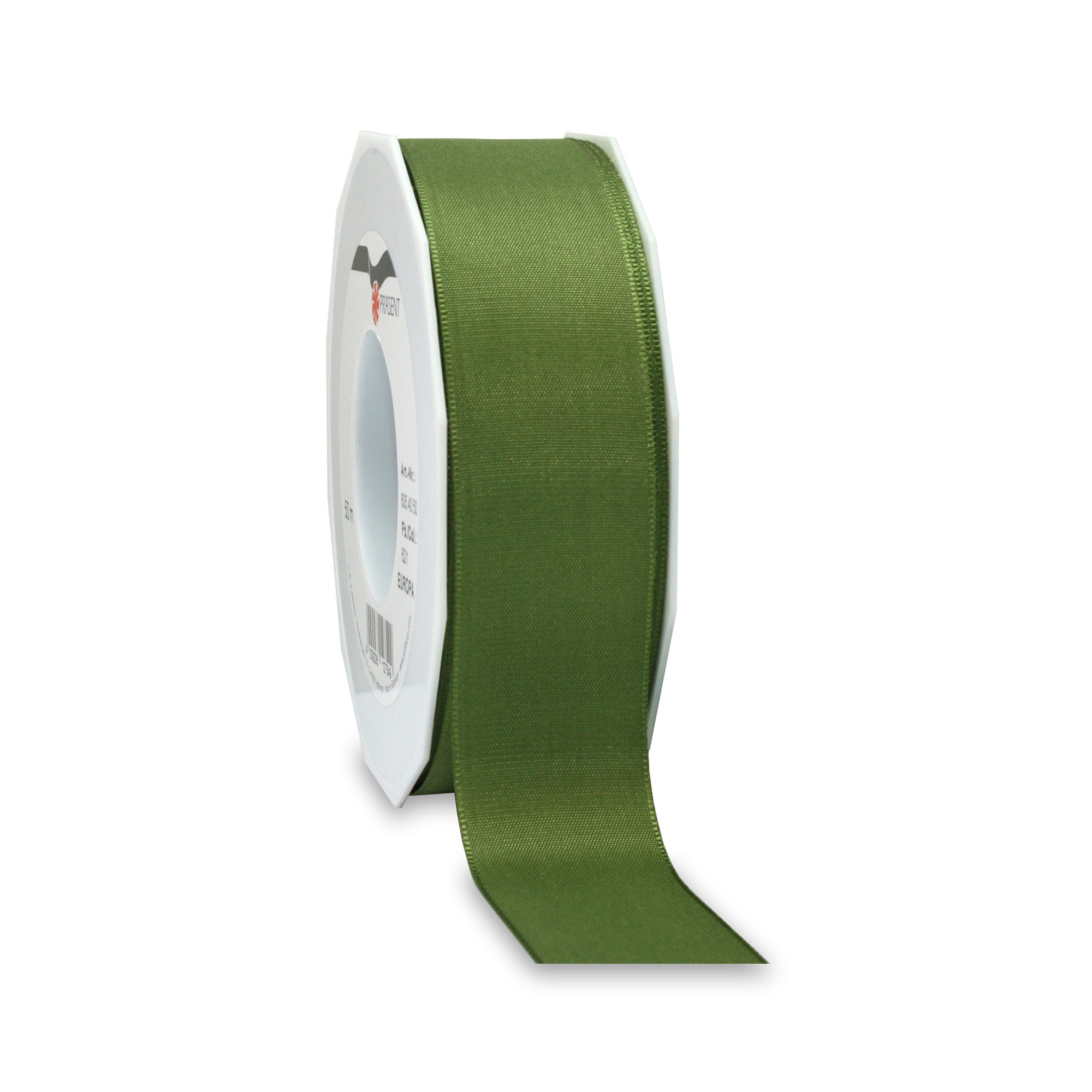 Szalag textil 40mm-50m EUROPA olívazöld