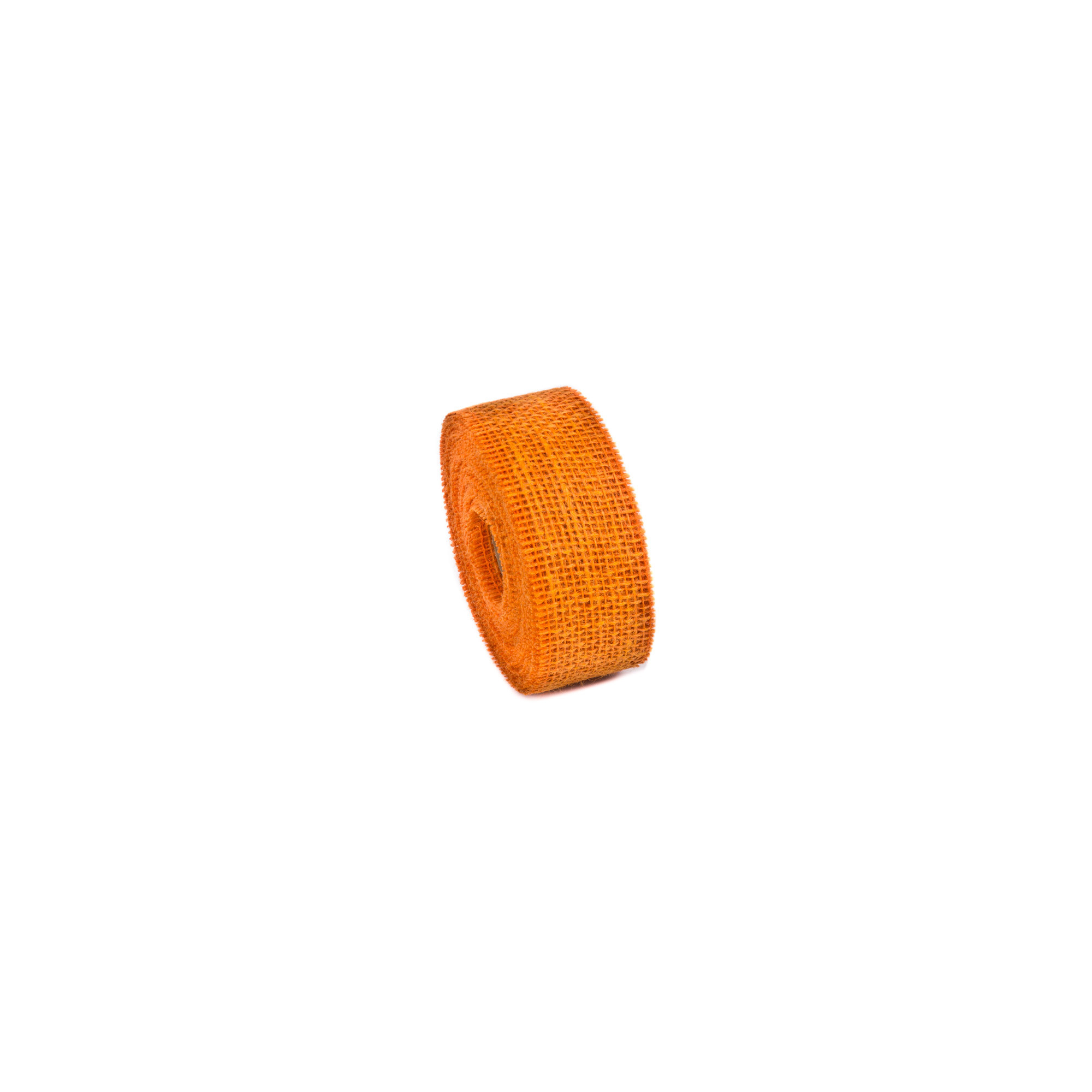 Szalag juta hálós 5cm*10cm narancssárga