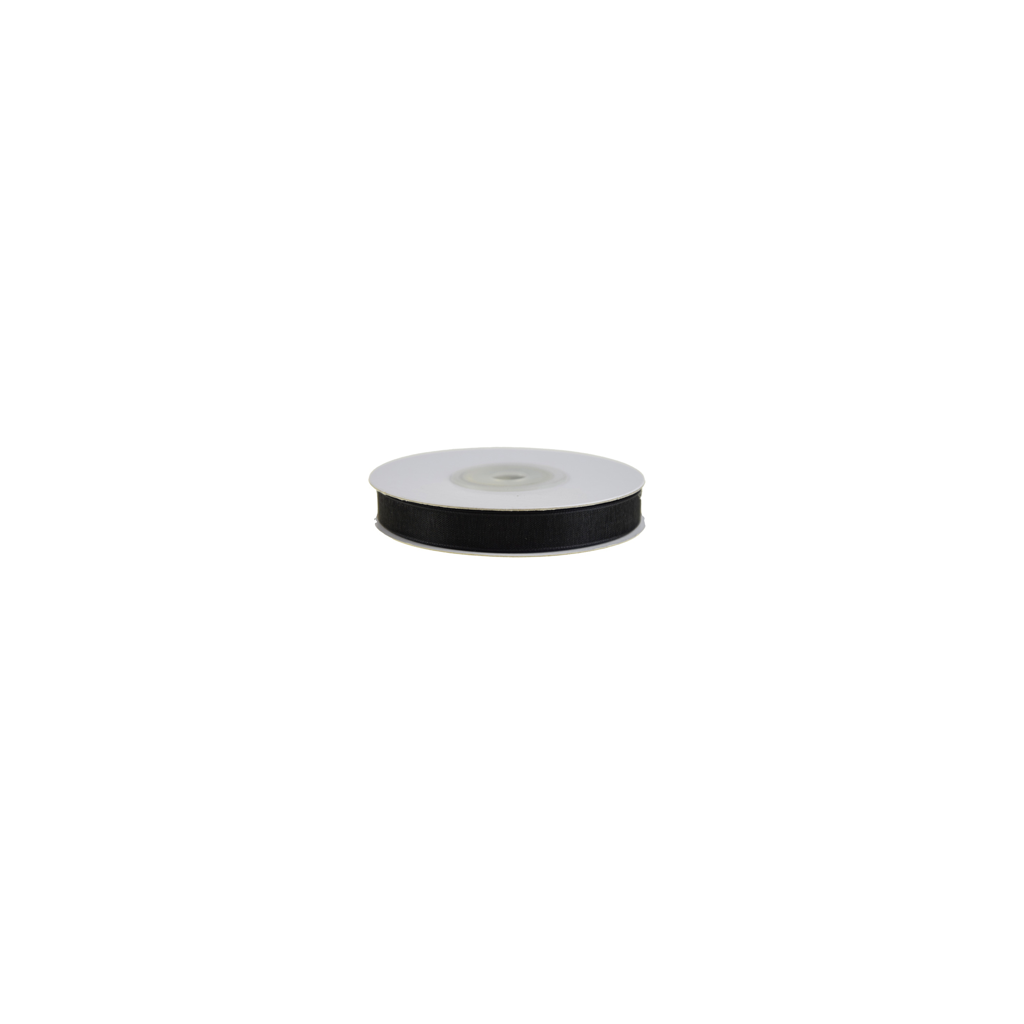 Szalag organza 10mm 30m 02 fekete