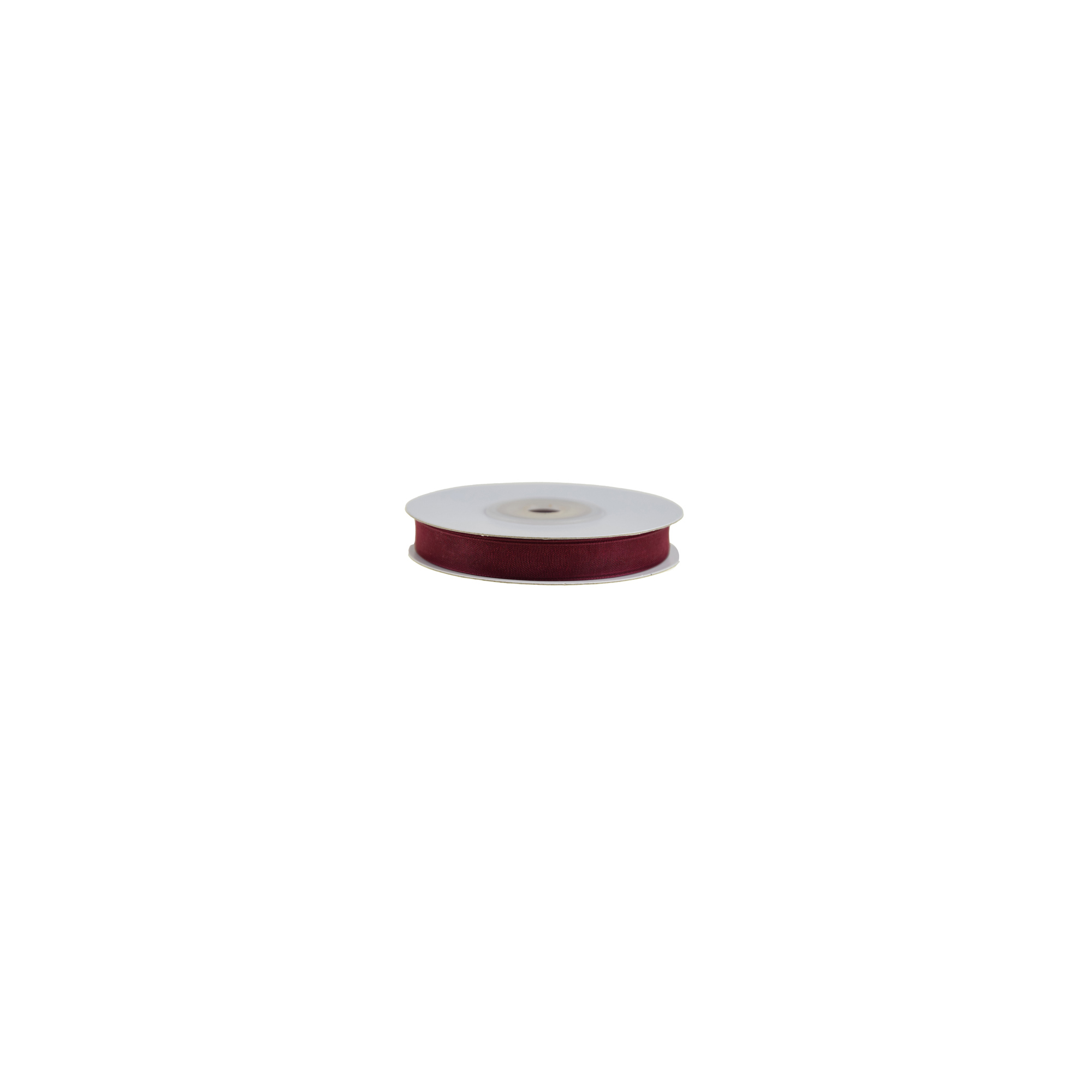 Szalag organza 10mm 30m 24 bordó