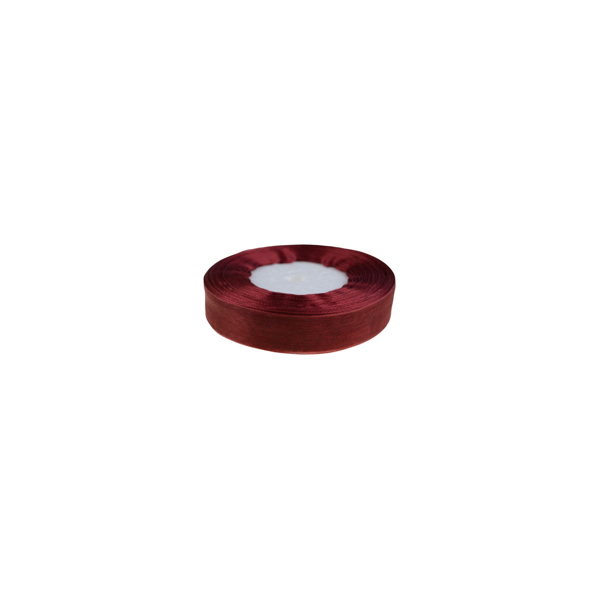 Szalag organza 2cm*50y bordó