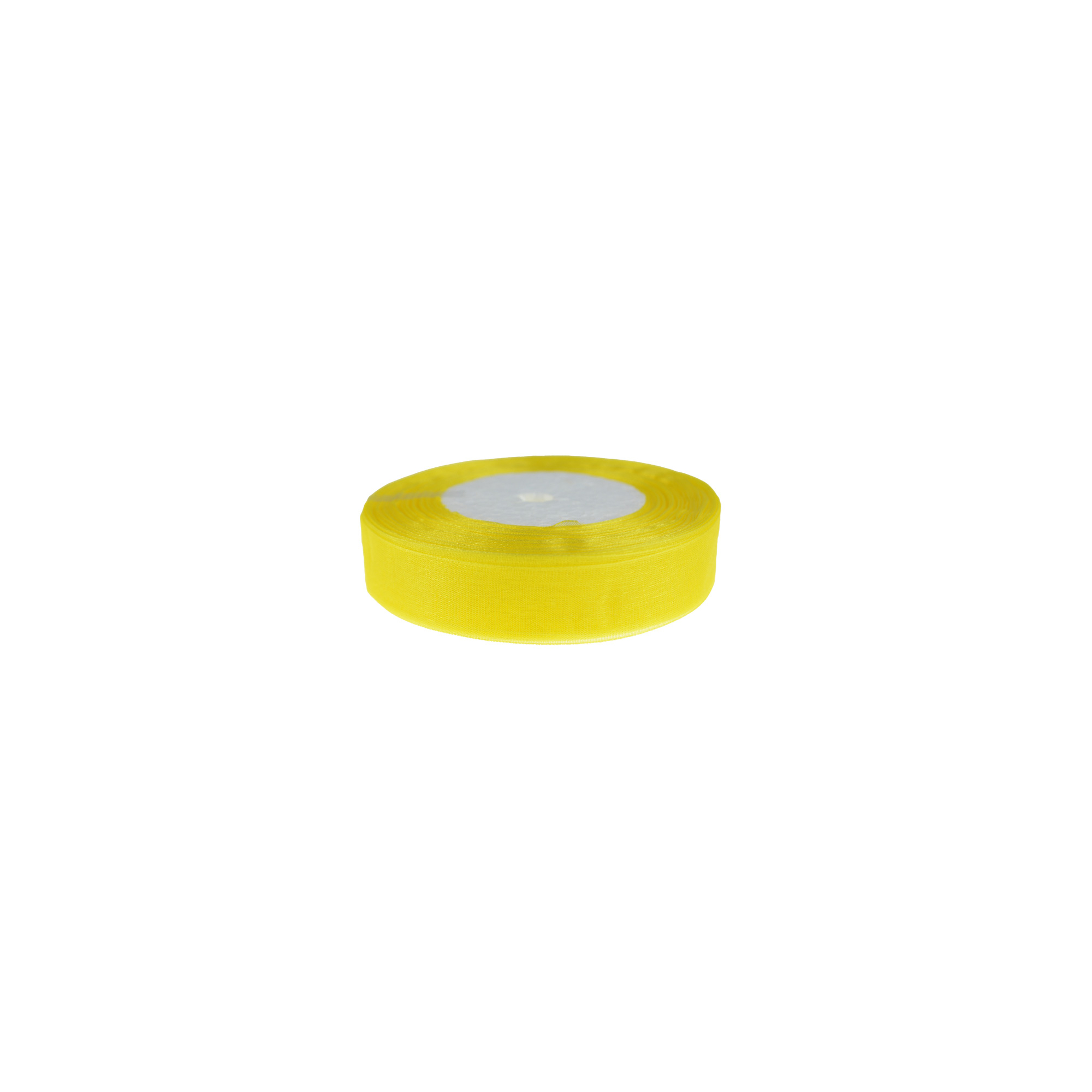 Szalag organza 2cm*50y sárga