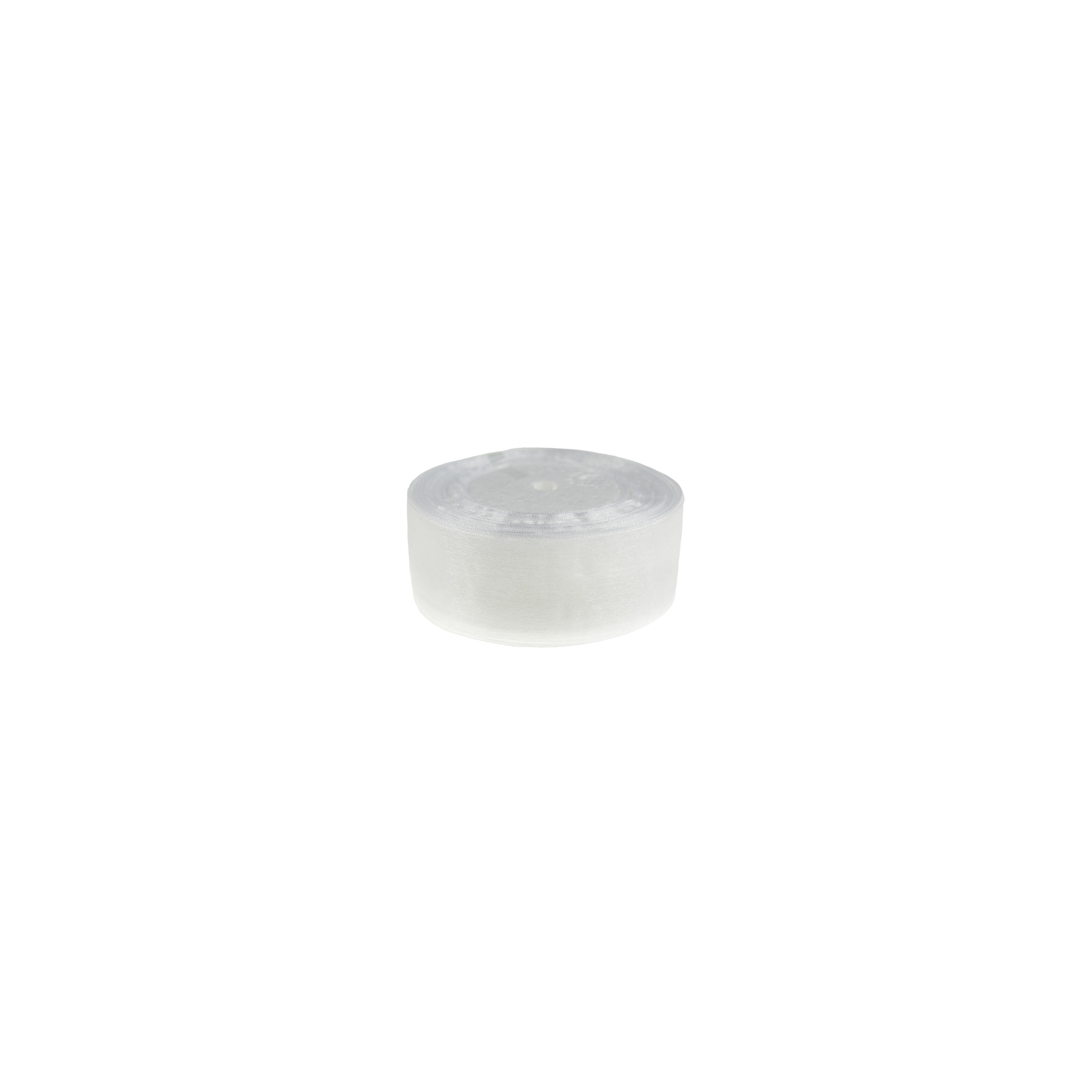 Szalag organza 3,8cm*50y fehér