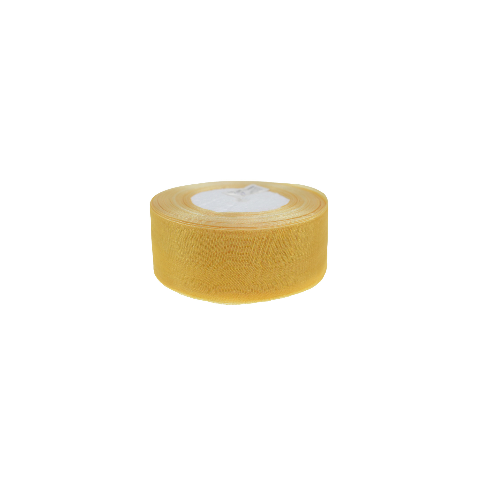 Szalag organza 3,8cm*50y v. arany