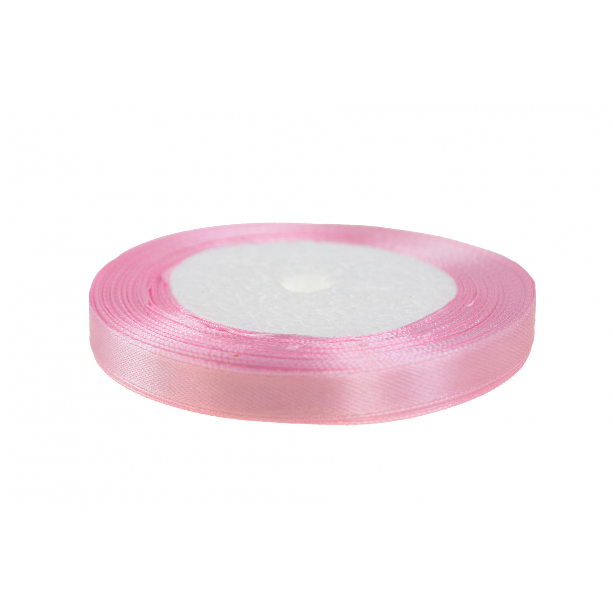 Szalag szatén 1cm x25y pink