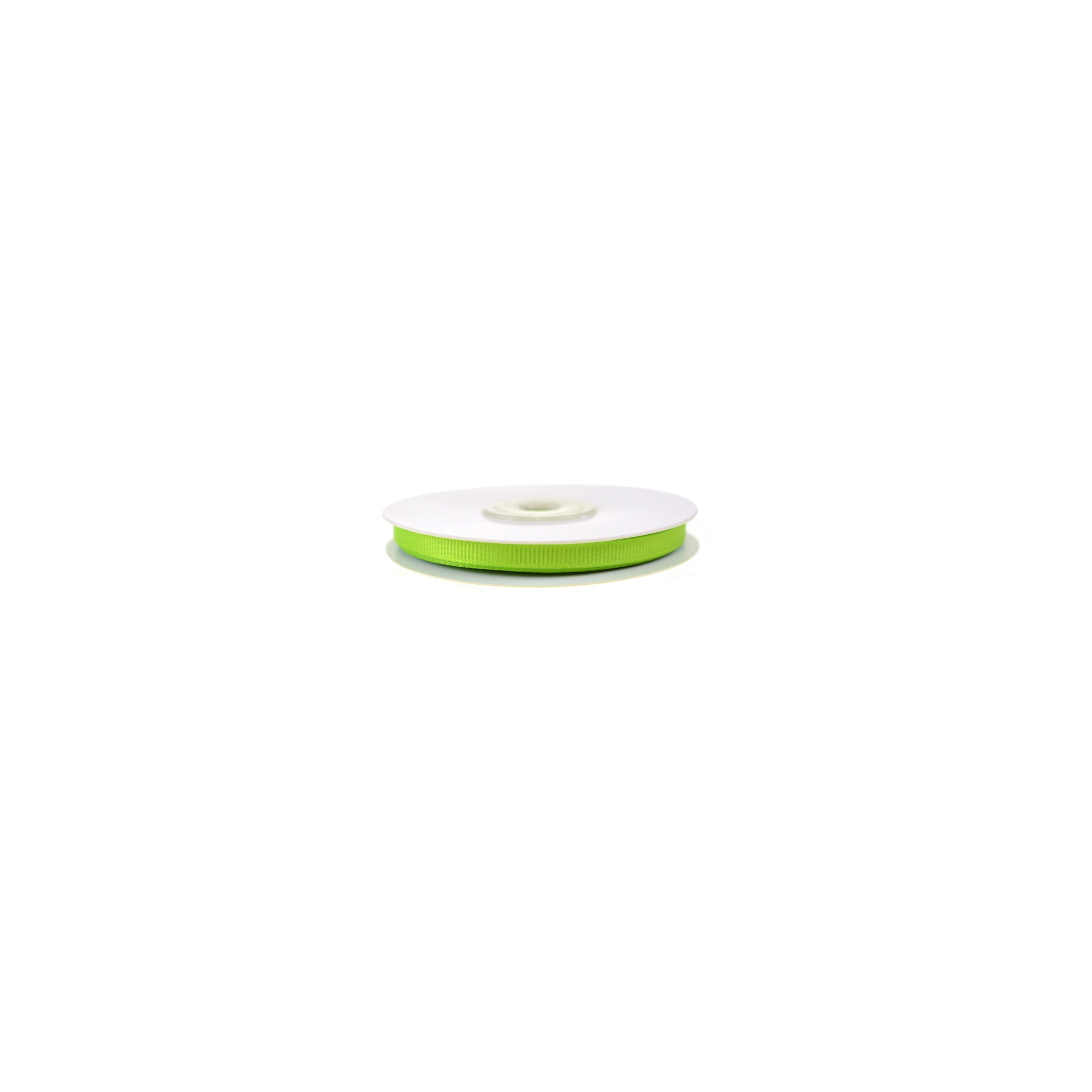Szalag textil ripsz 0,6cm*20m alma zöld