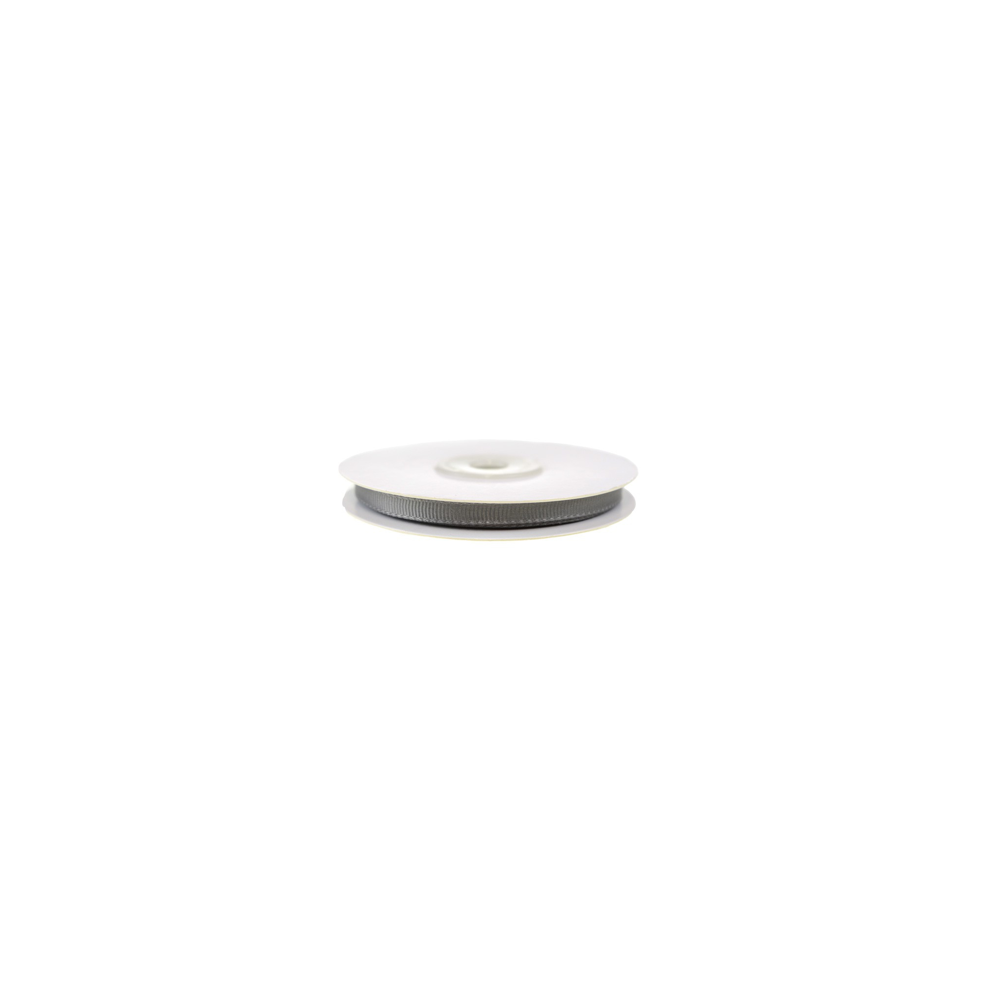 Szalag textil ripsz 0,6cm*20m s.szürke