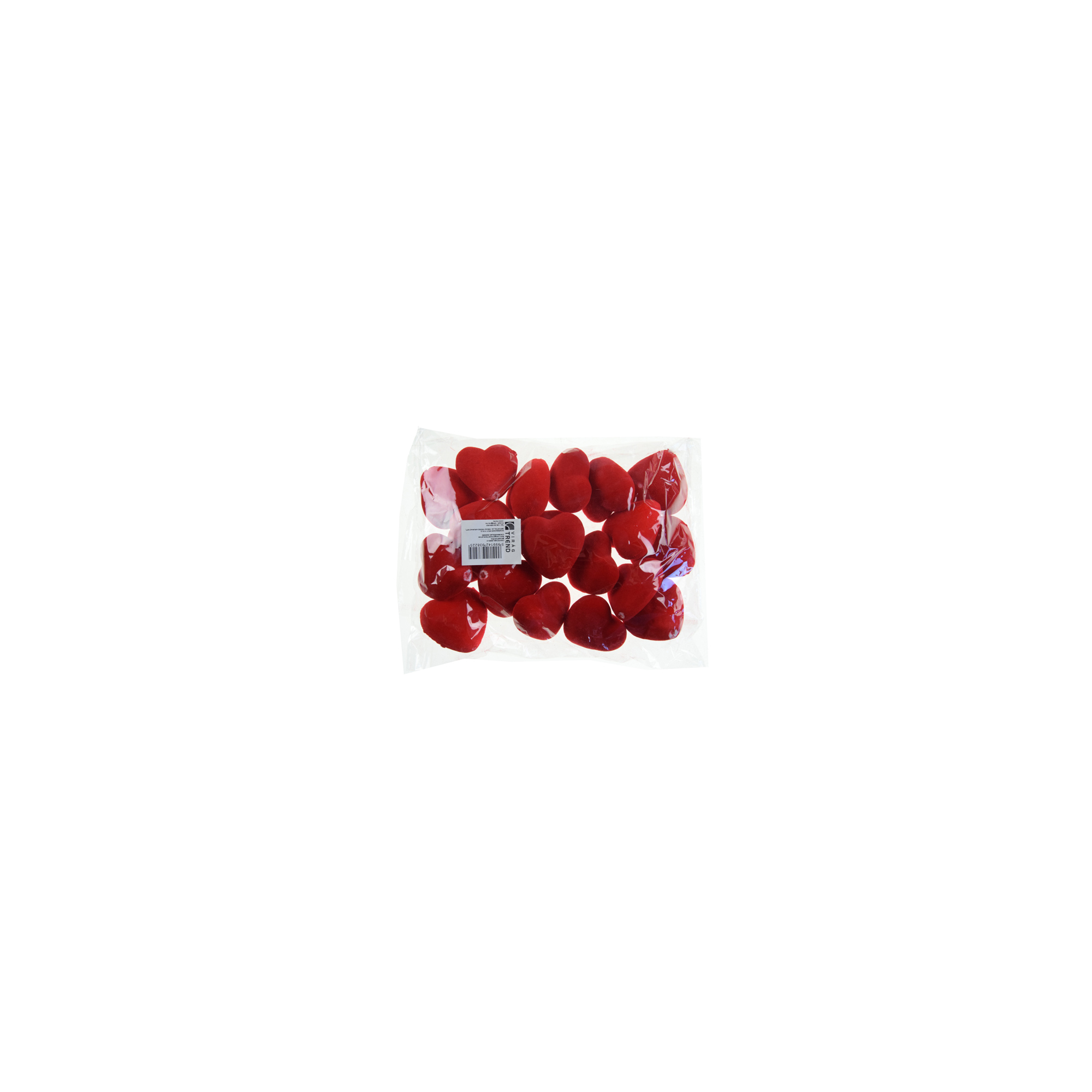 Szív hungarocell 5cm s/20 piros
