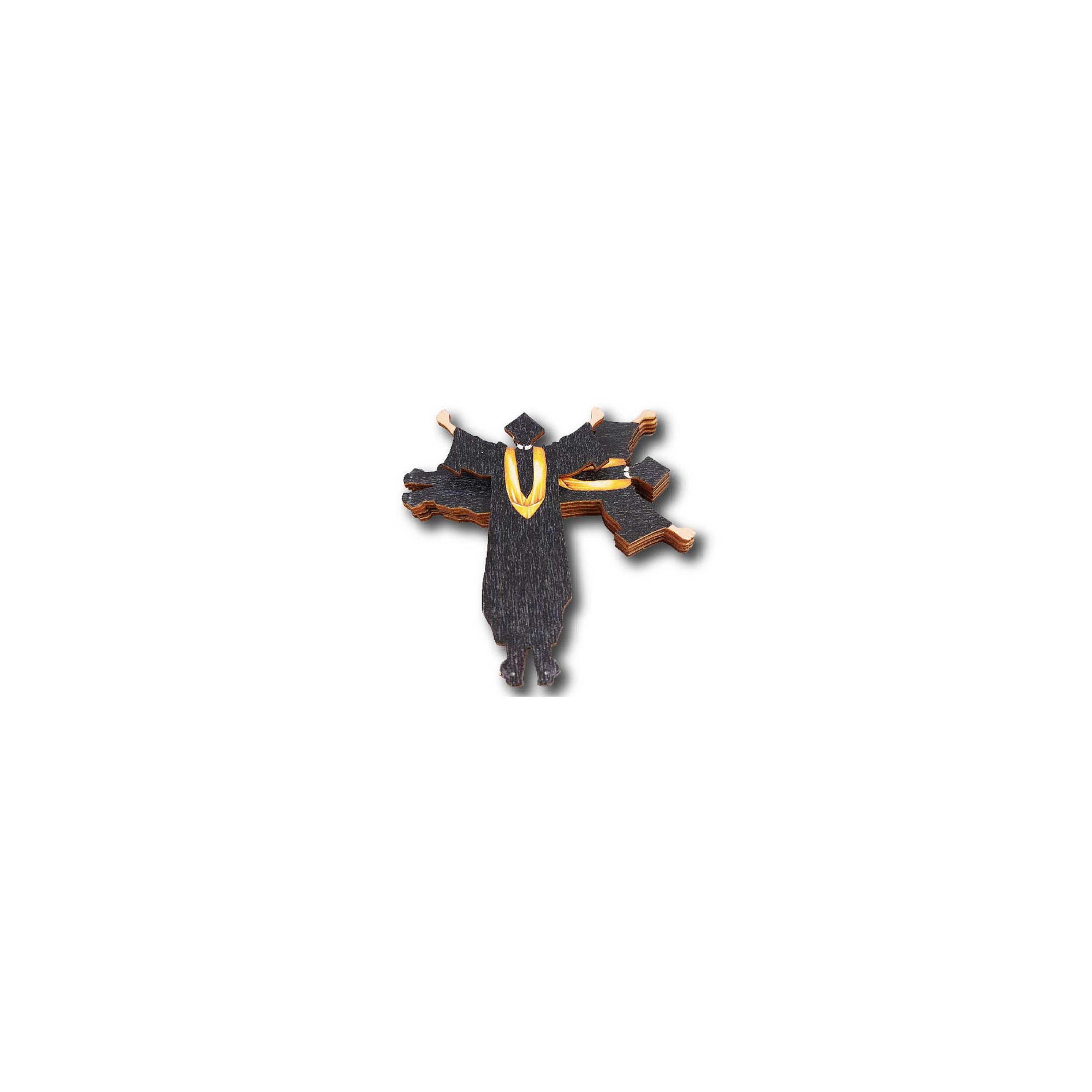 Tábla fa BALLAGÓ FIÚ 11*7cm HÁTTAL LV