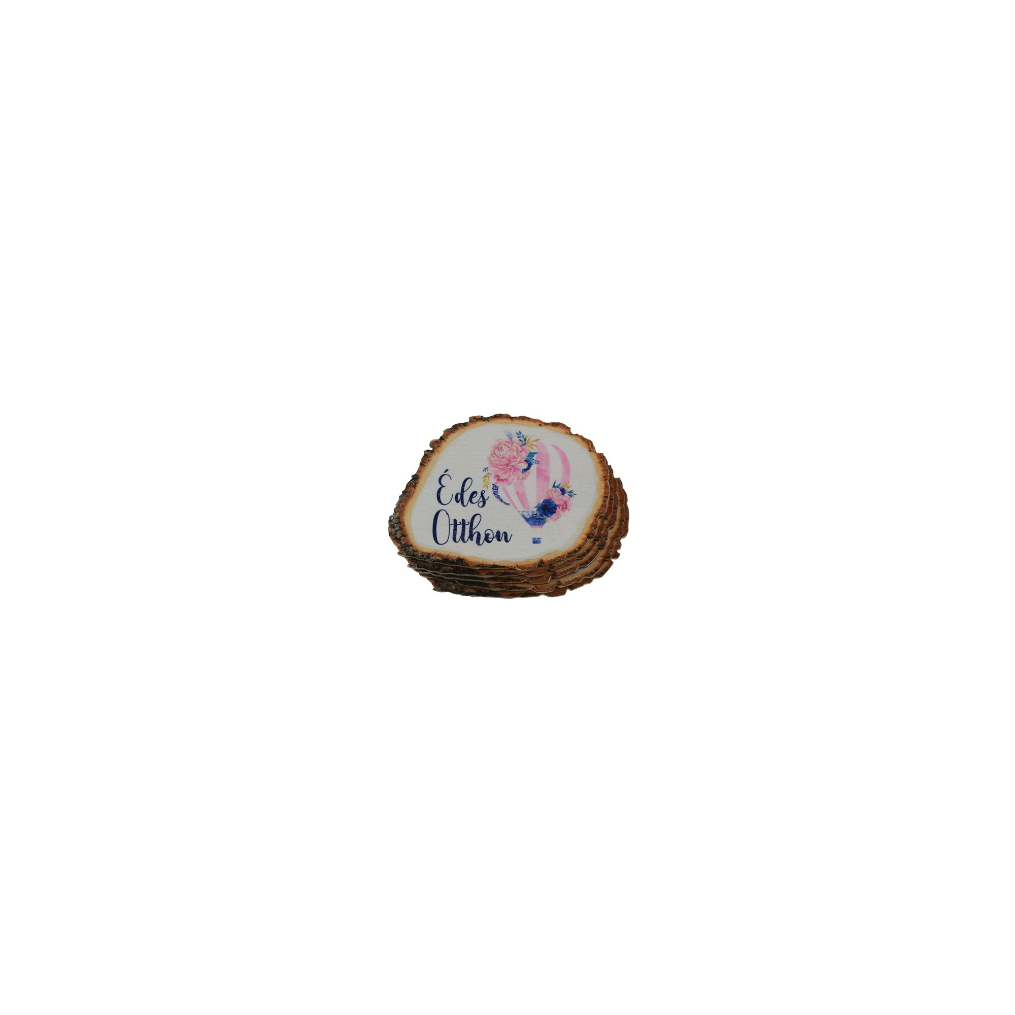 TÁBLA fa KIS FAHASÁBLÉGBALLON 4,7*6,7cm LV