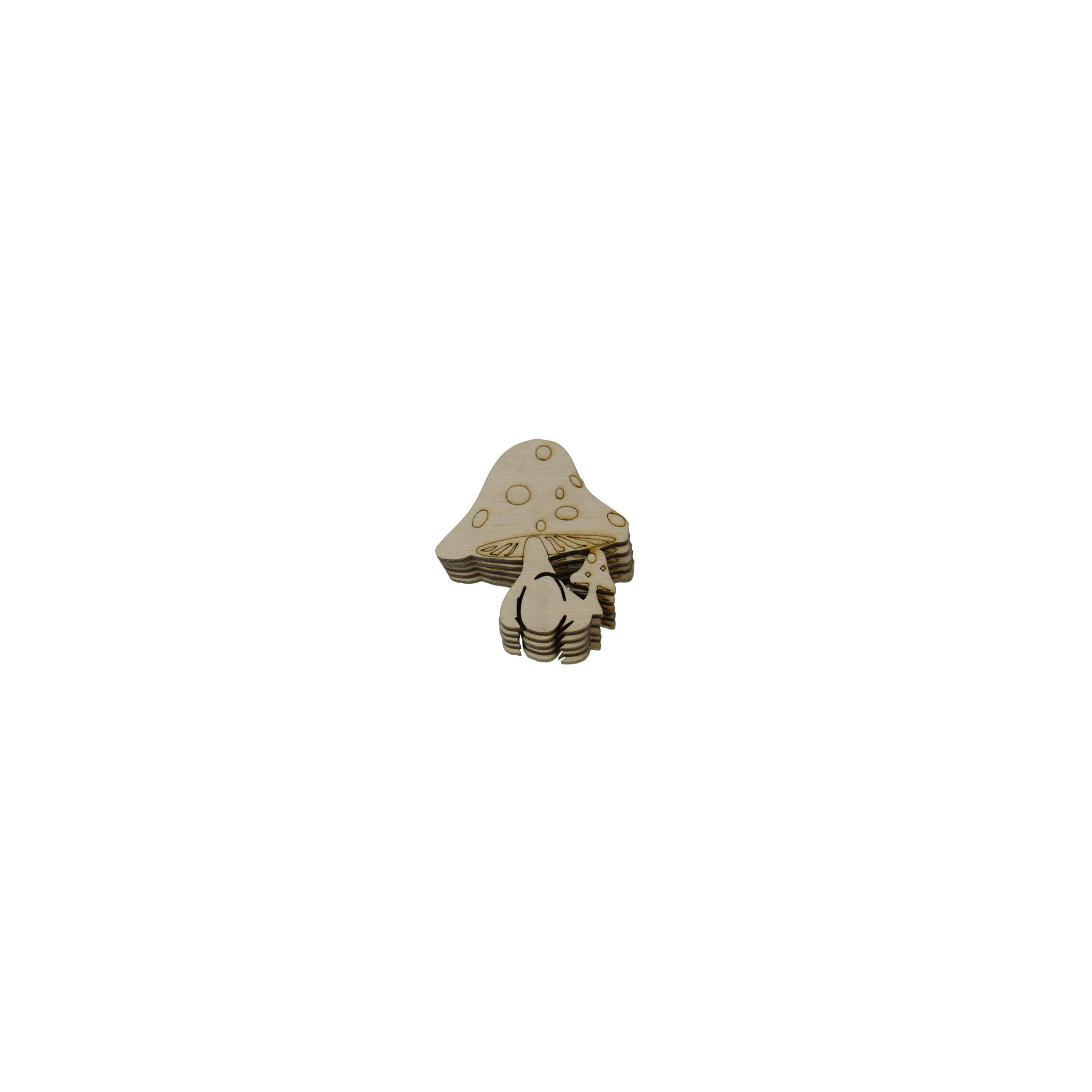 TÁBLA Gomba dupla 6*5,5 cm LV