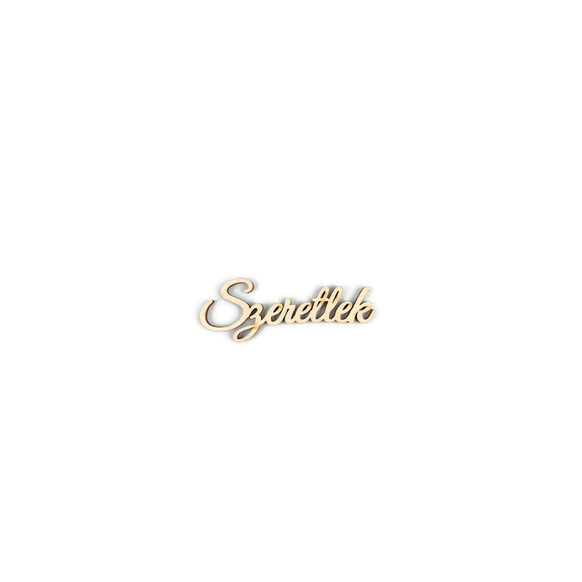 TÁBLA SZERETLEK NATÚR 3*10cm LV