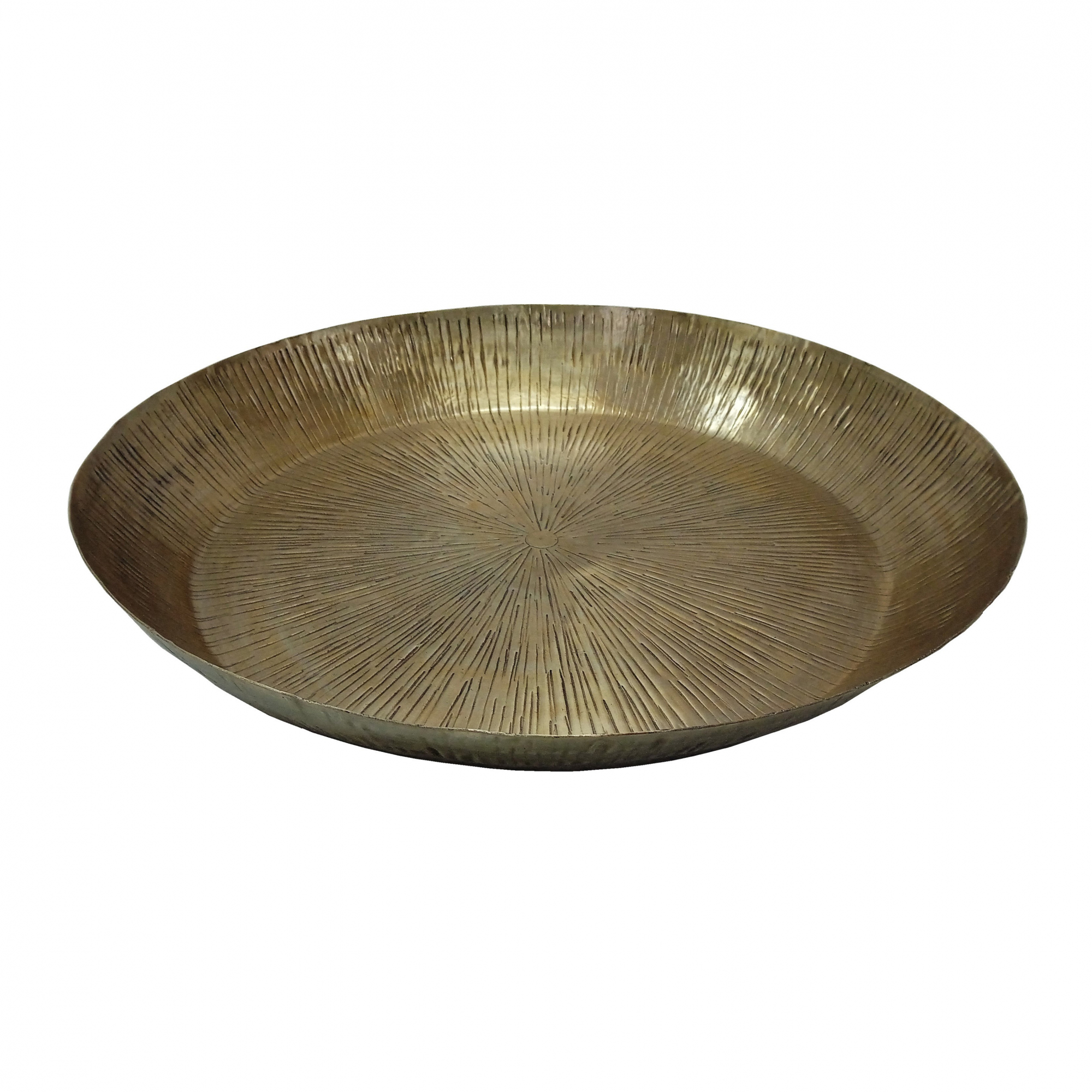 Tál fém 46*6cm arany